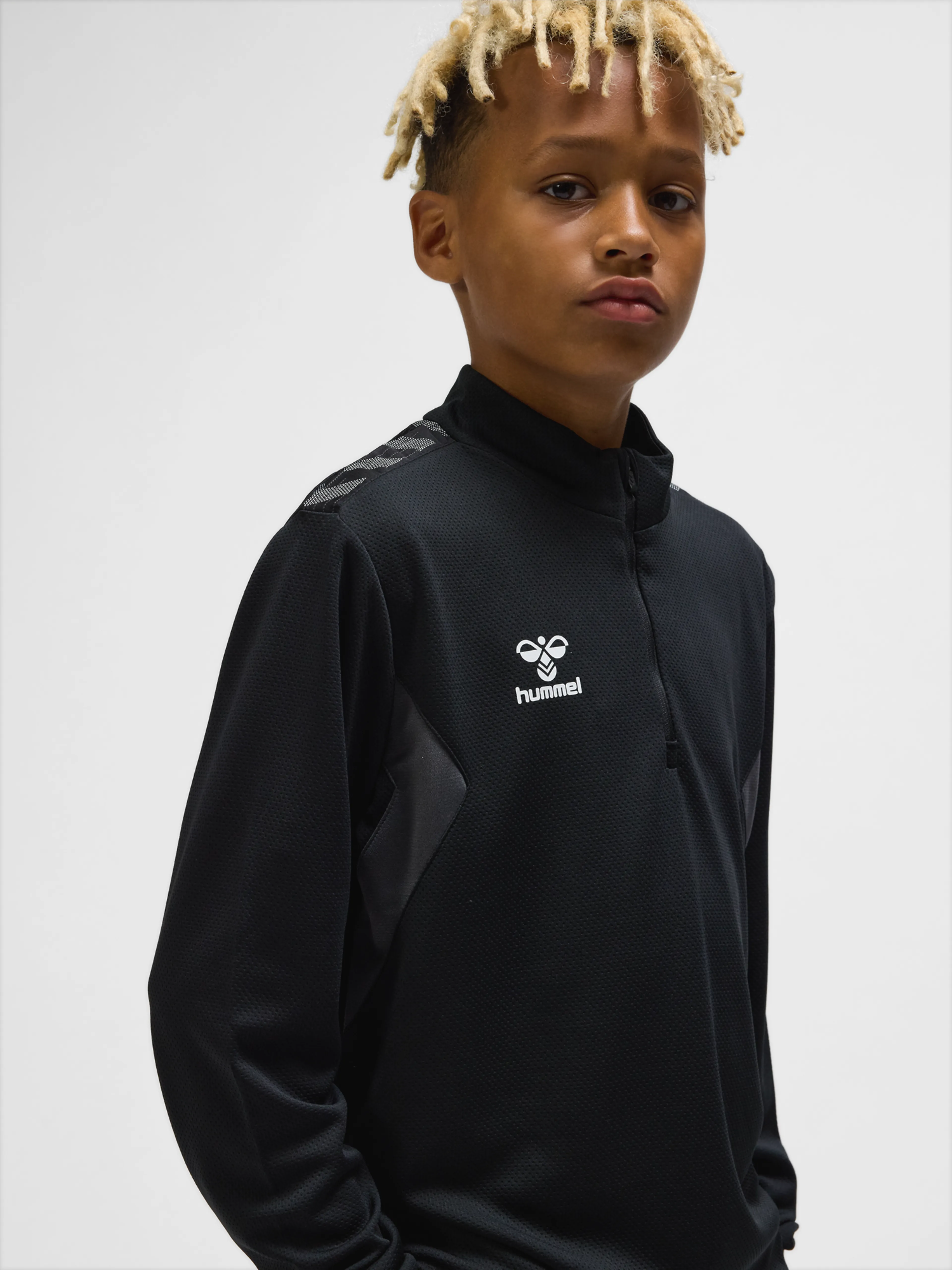 hmlAUTHENTIC HALF ZIP SWEAT KIDS treningsgenser barn/junior