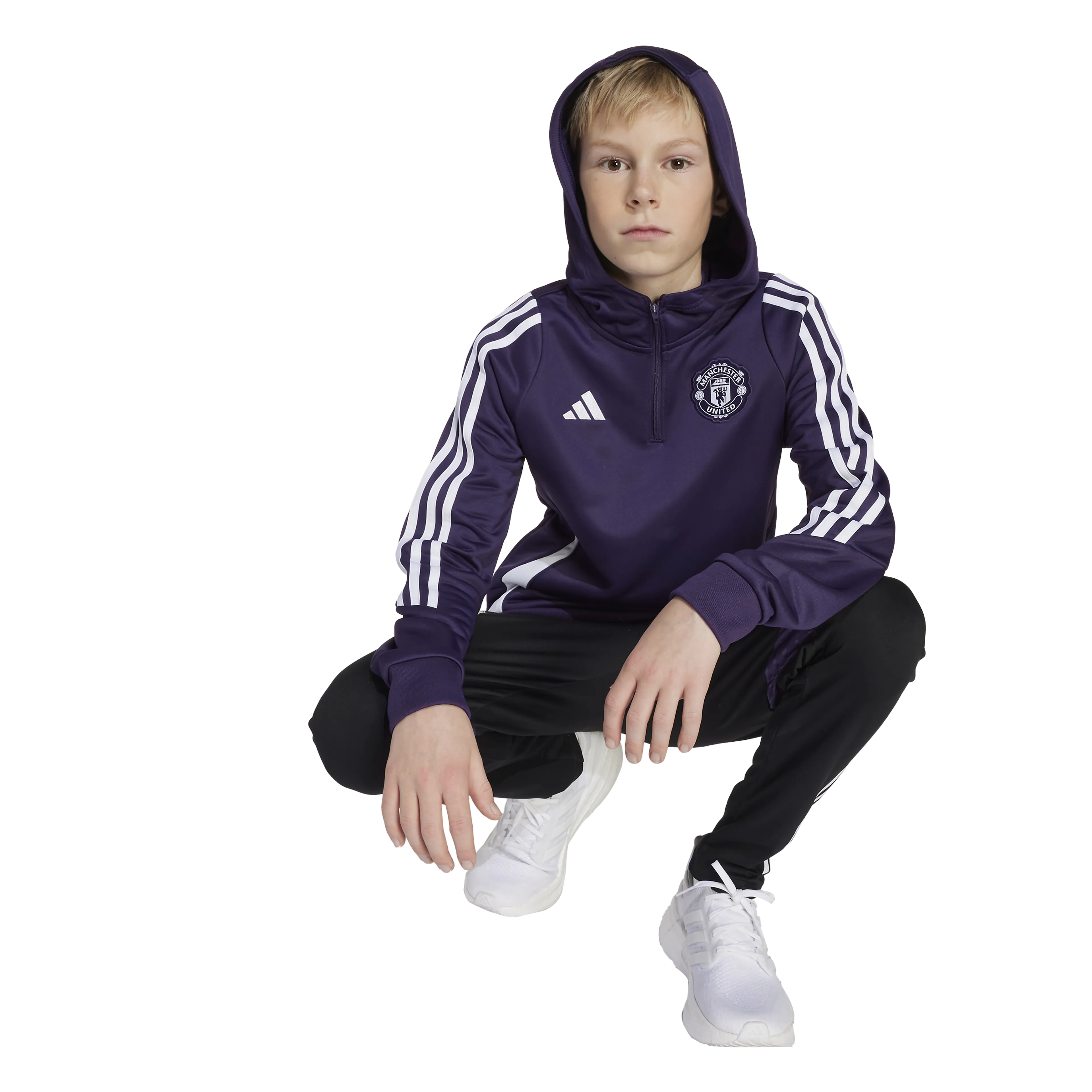 Manchester United Tiro 25 Competition Training Hoodie Junior
