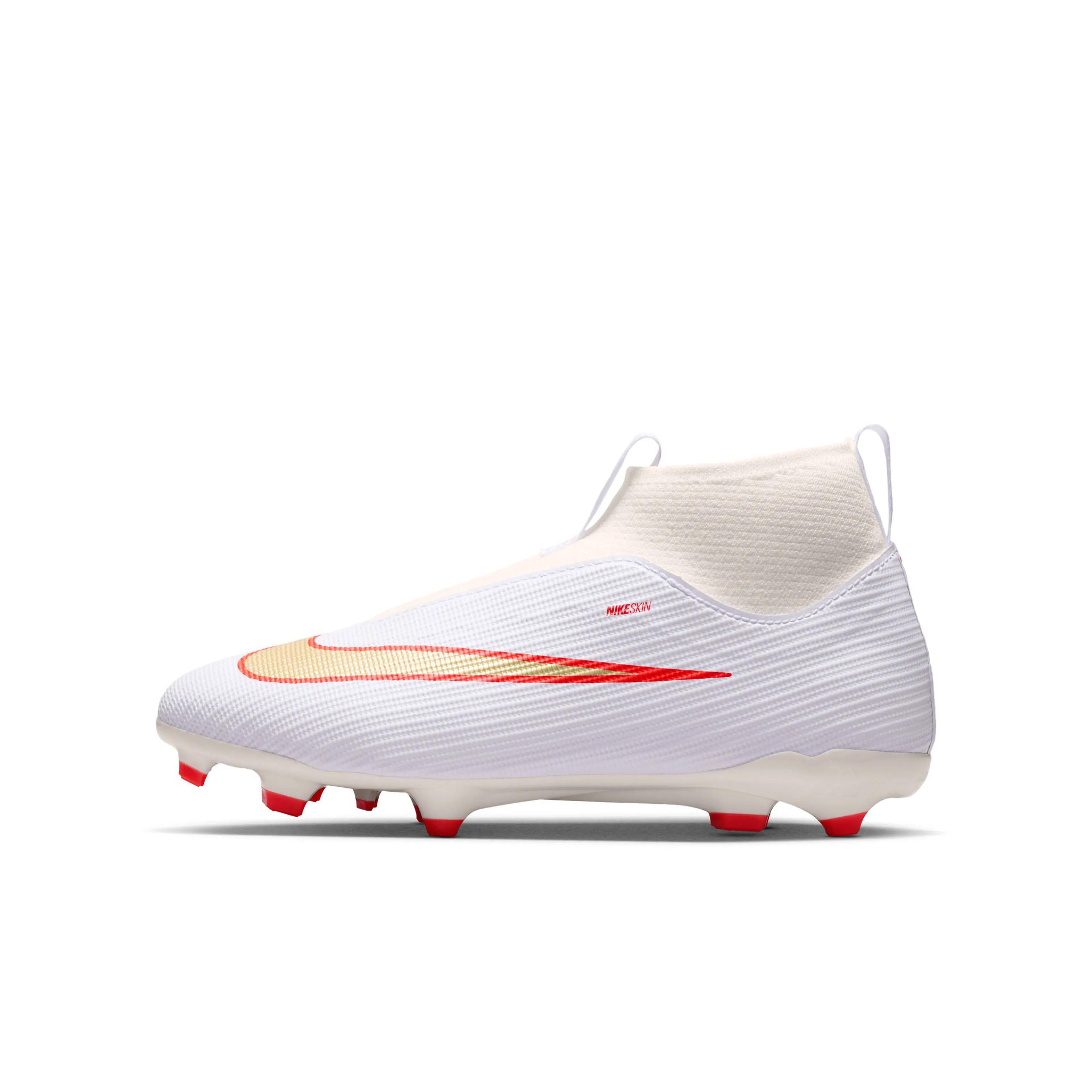 Jr. Mercurial Superfly 11 Academy Big Kids' Multi-Ground High-Top Fotballsko Gress/Kunstgress