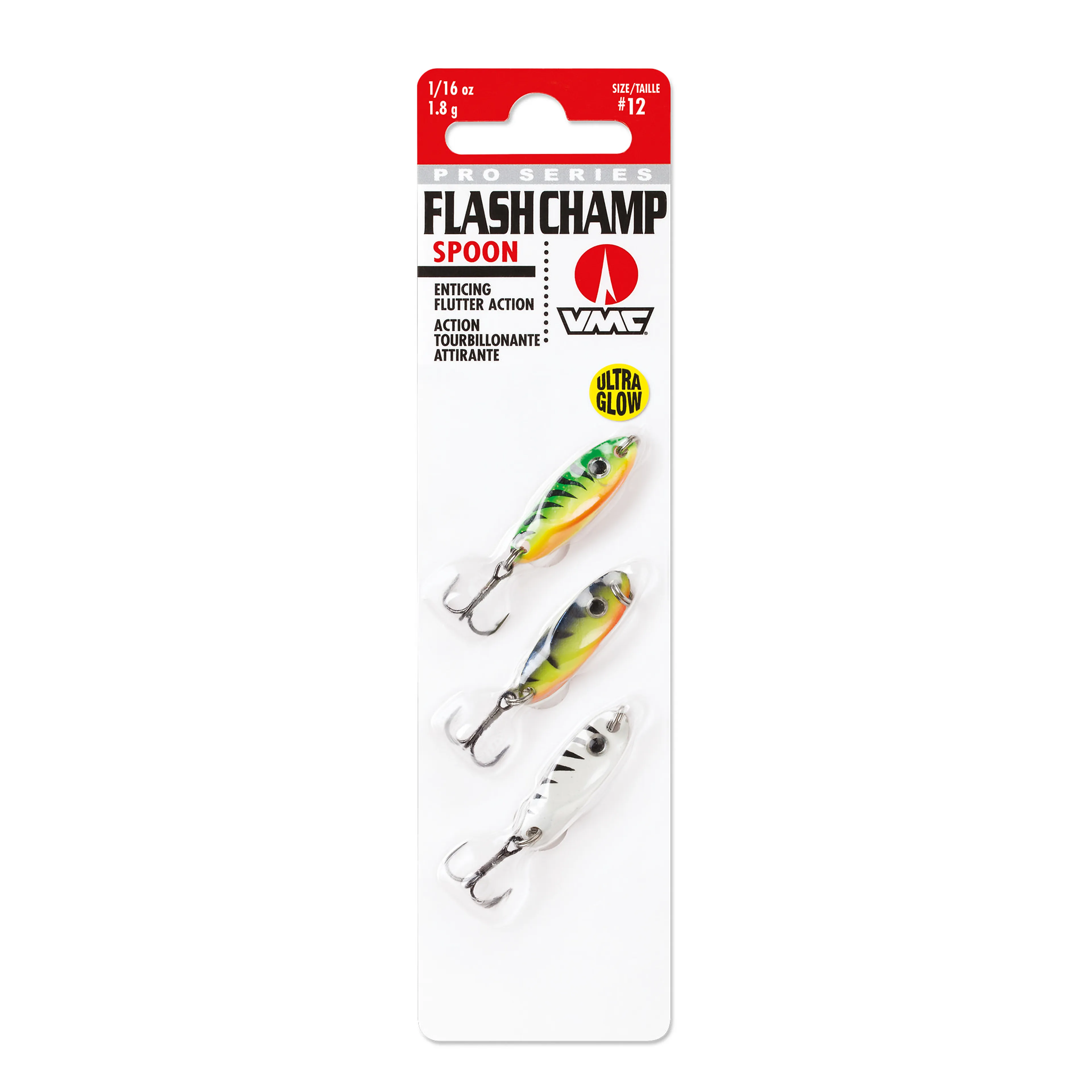 Flash Champ Spoon Kit #12 7gr Glow UV 3pk