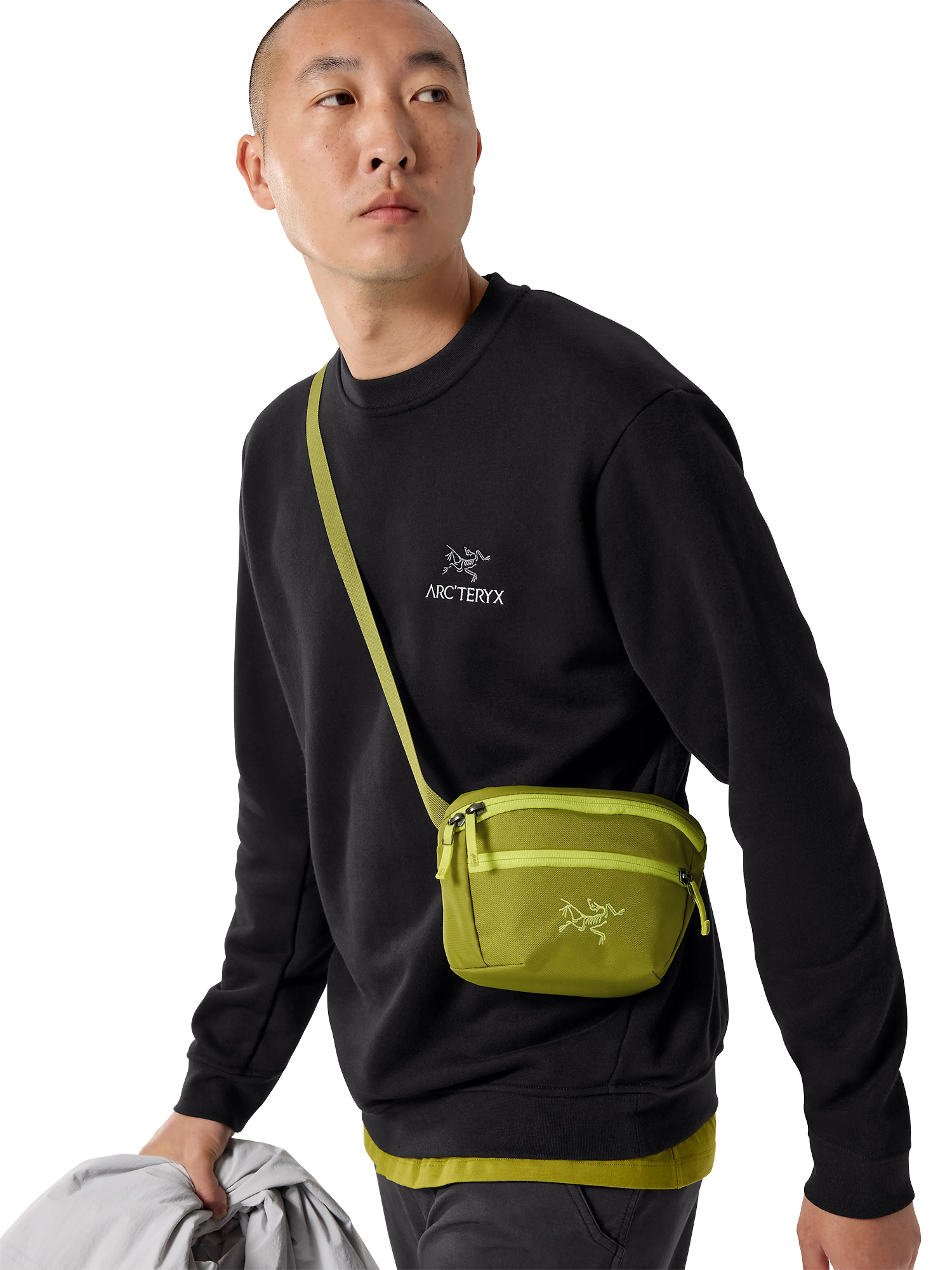 Emblem Fleece Crew M