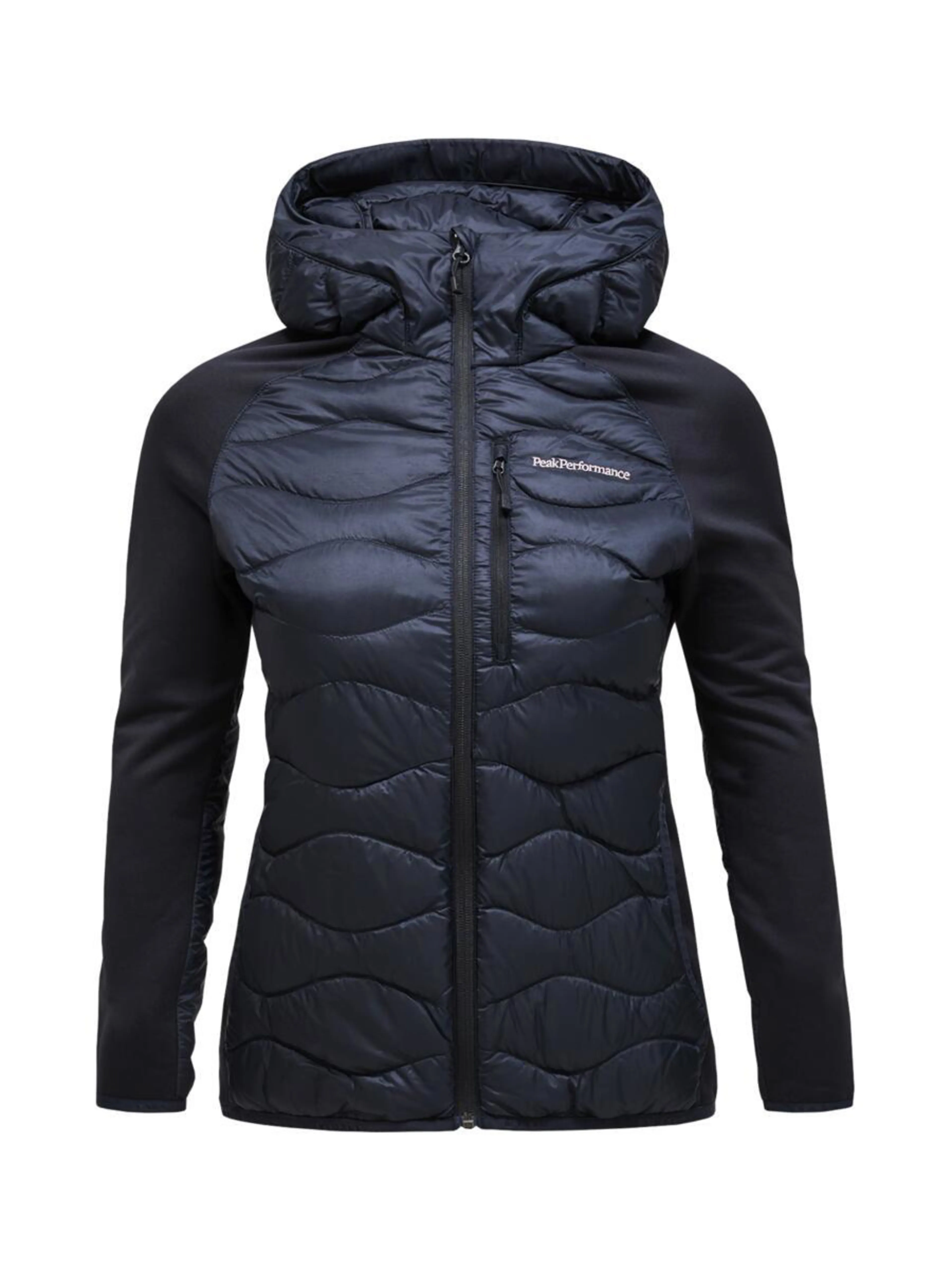 W Helium Down Hybrid Hood