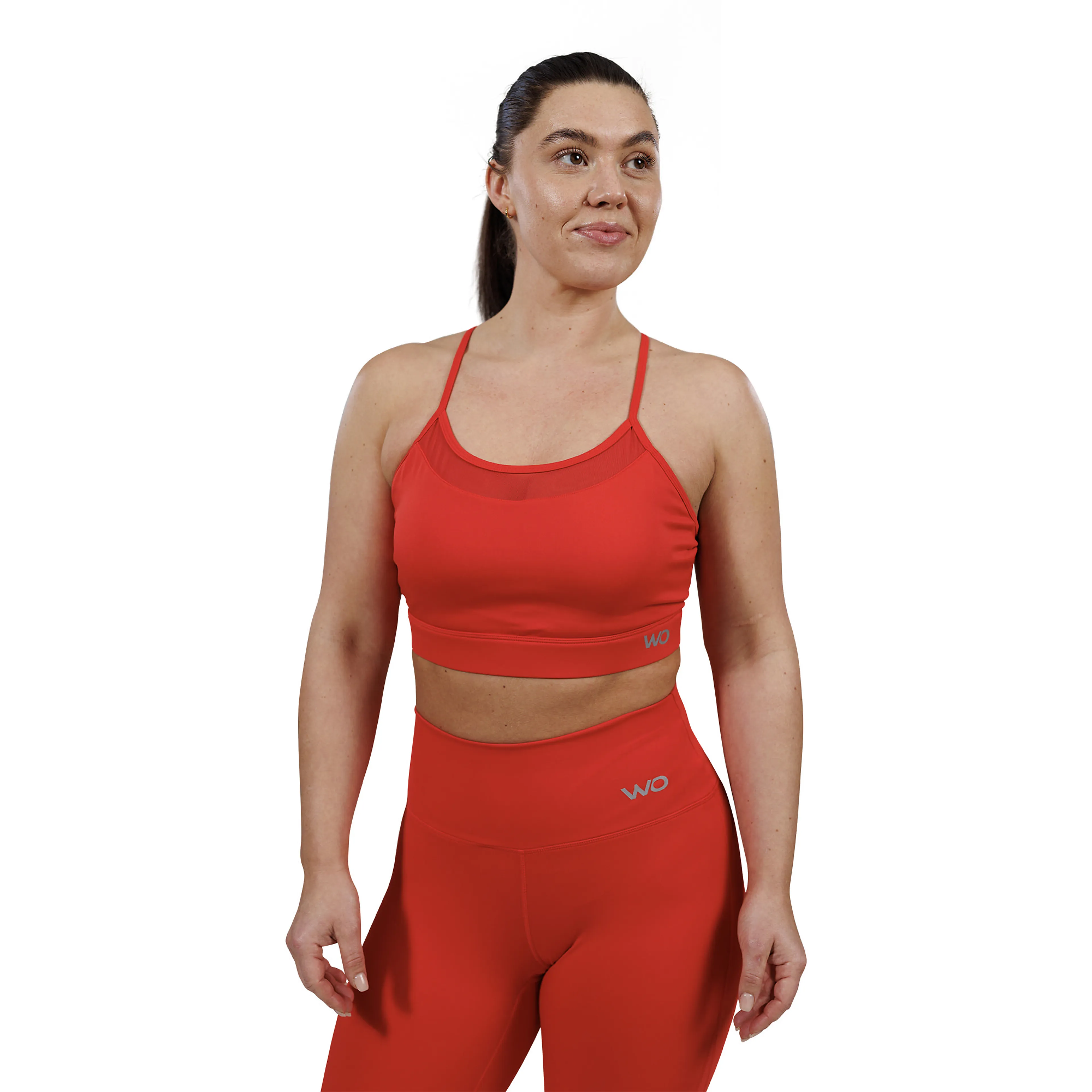 Salisbury W Sports Bra With Mesh Details