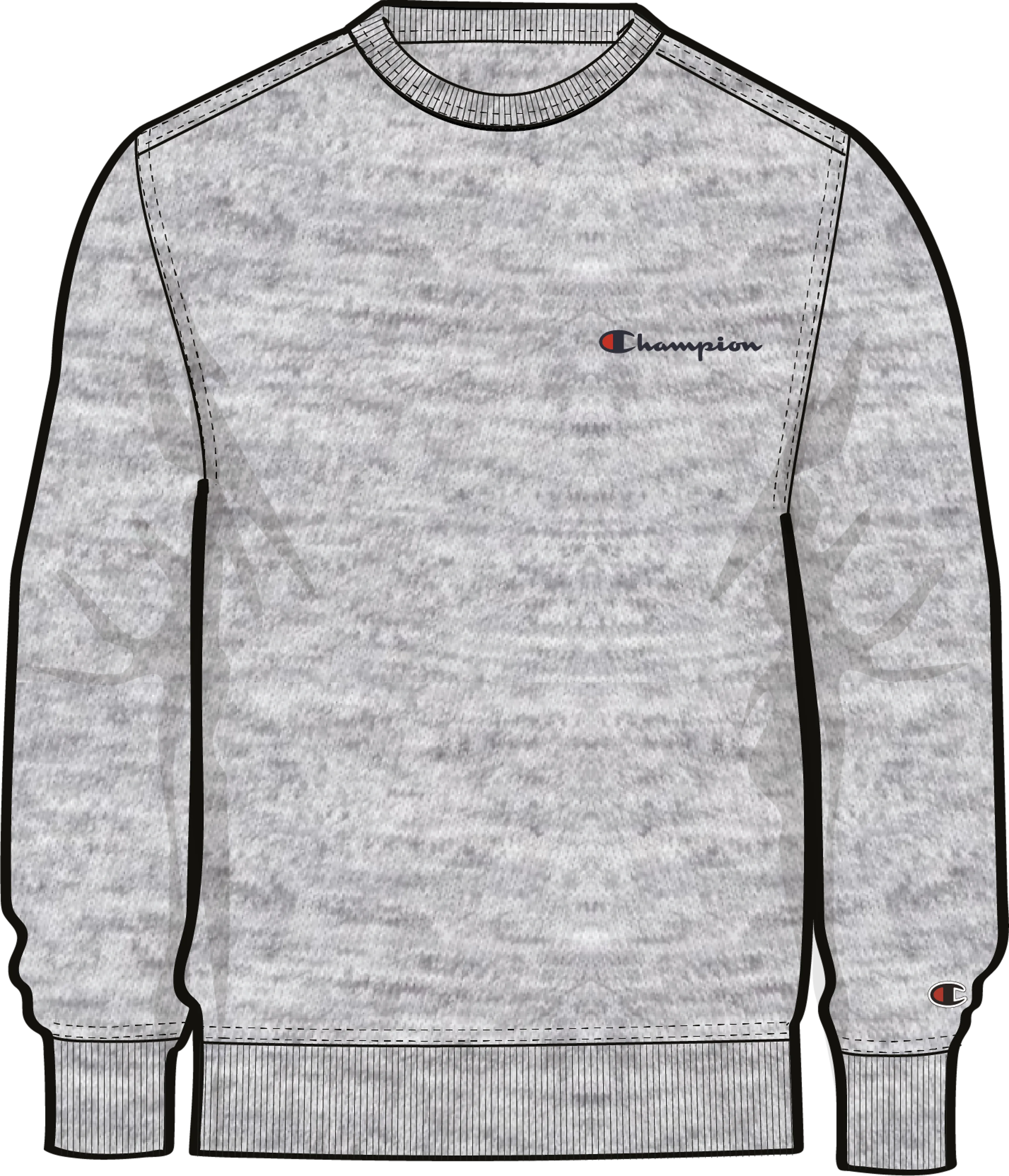ICONS Crewneck Sweatshirt Small Logo ICONS Crewneck Sweatshirt Small Logo