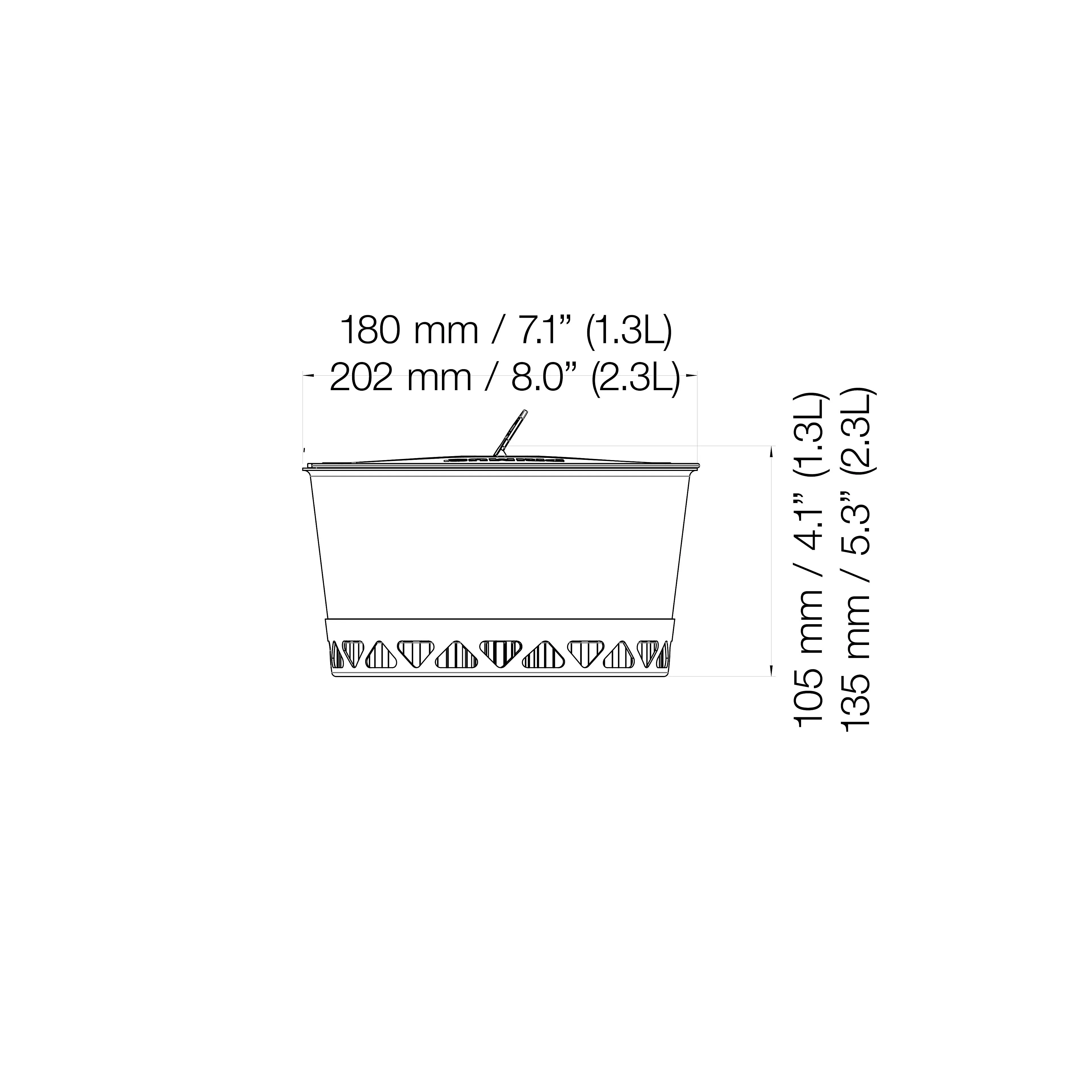 Primetech Stove Set II 1x1.3L  w. pan