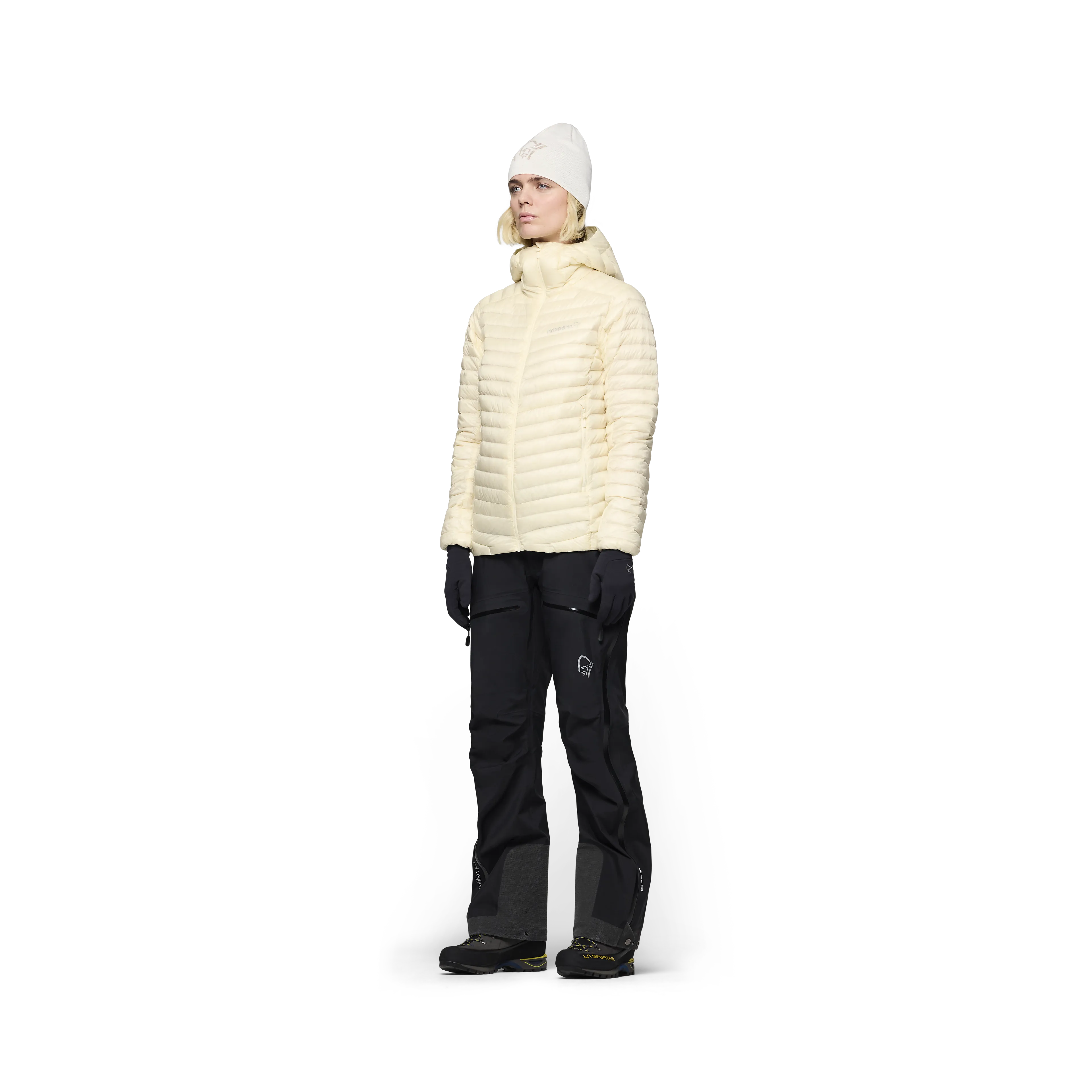 trollveggen down800 super light Hood W's