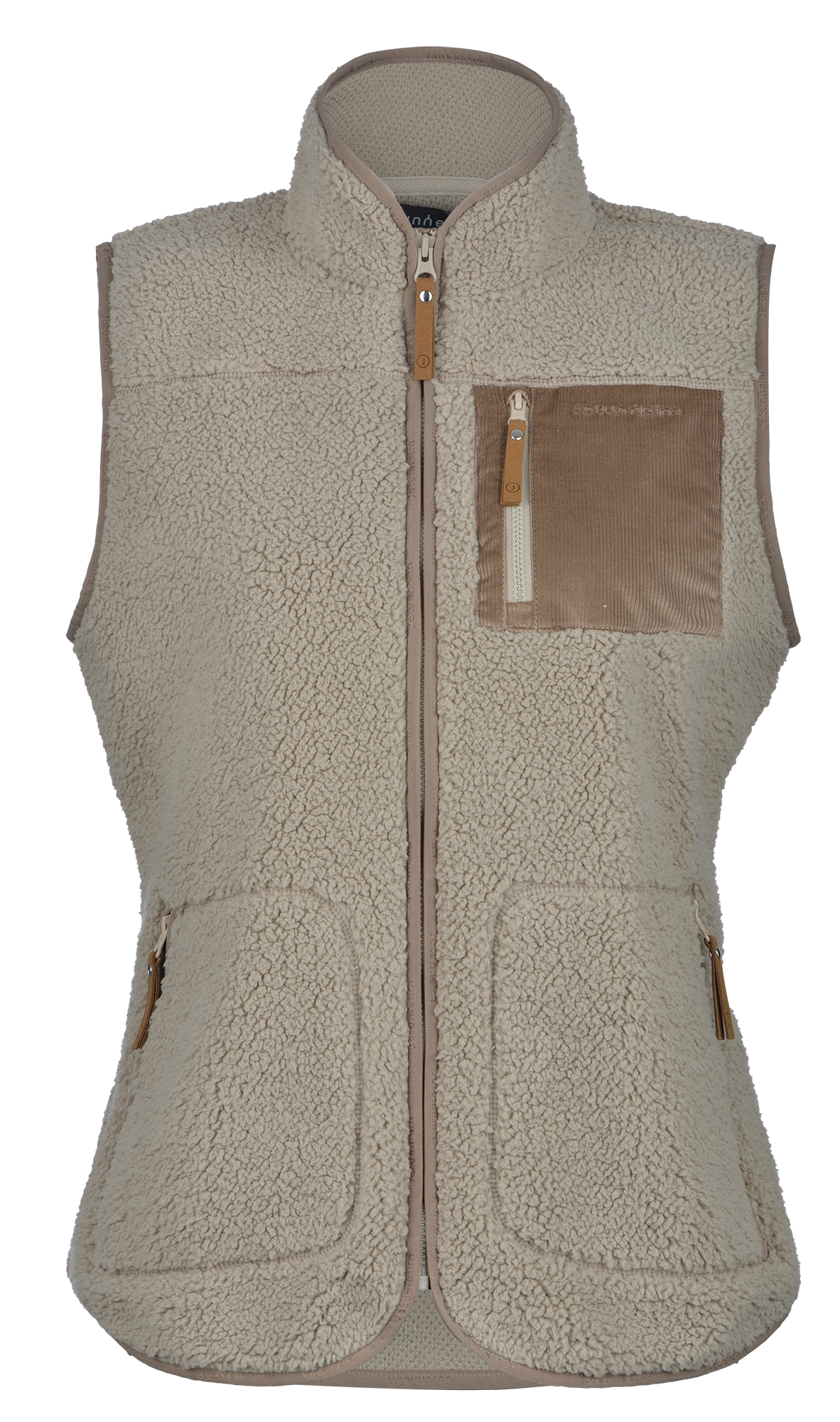 Høgronden Teddyvest Dame