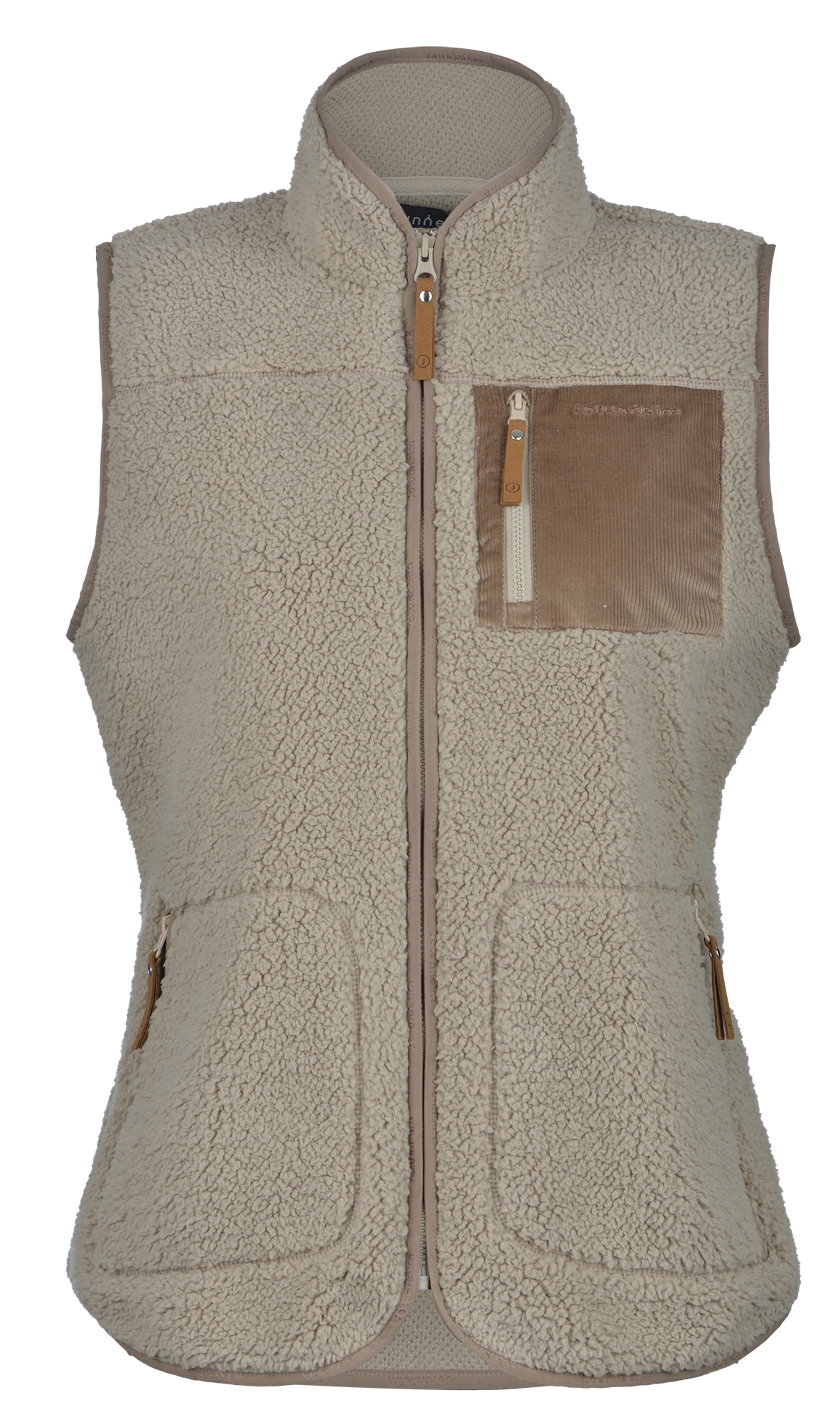 Høgronden Teddyvest Dame