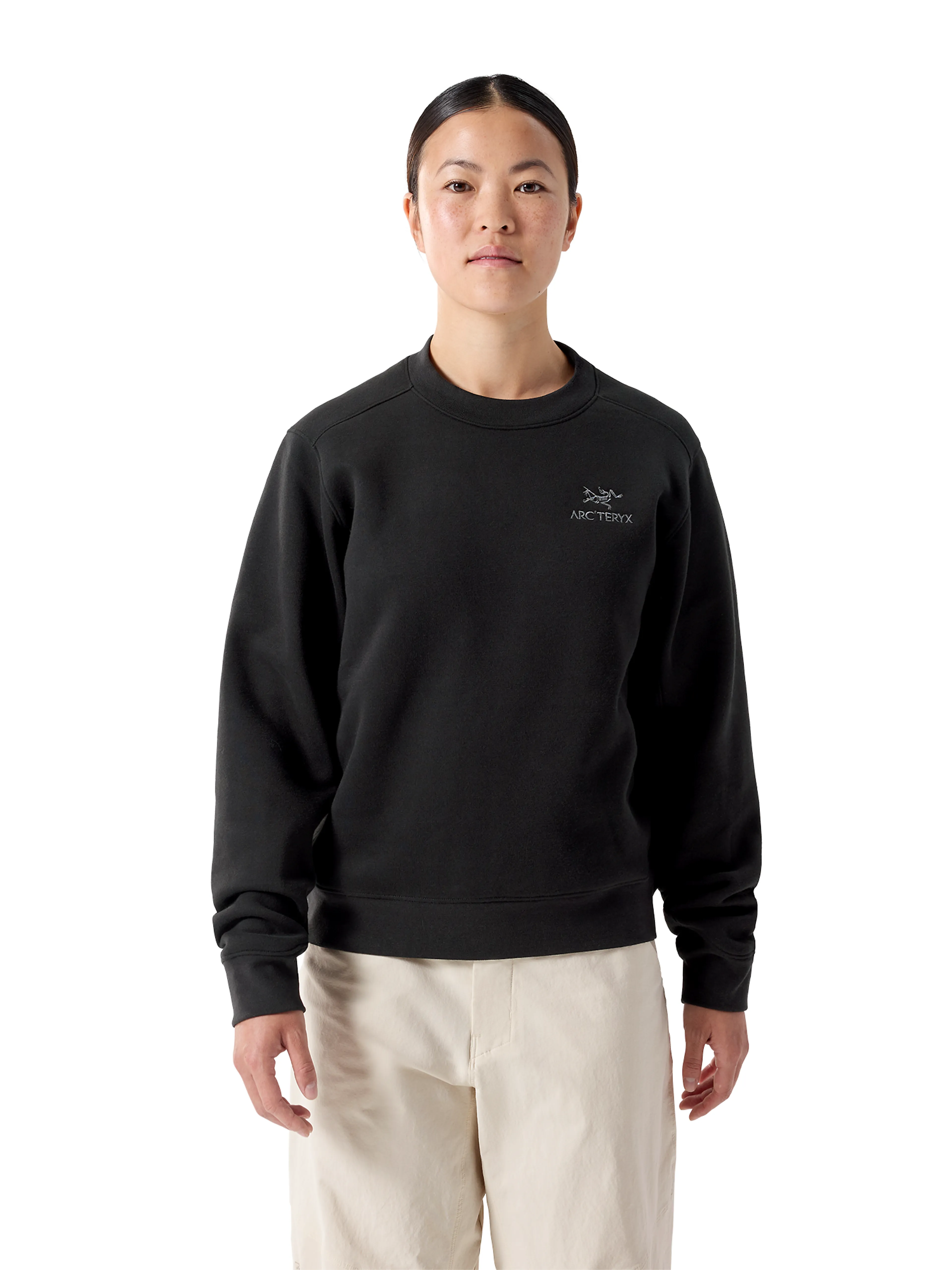 Emblem Fleece Crew W