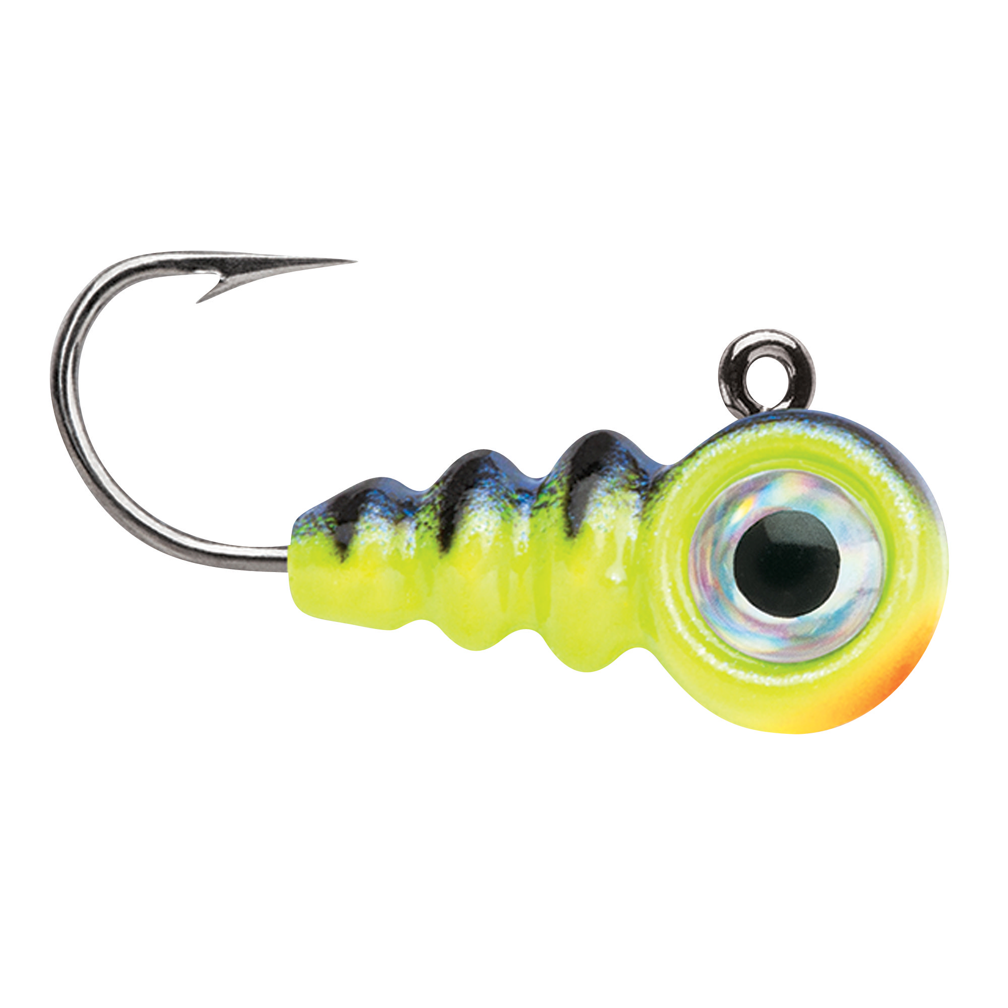 Tungsten Larv Eye Jig 1.8g Glow Hot Perch