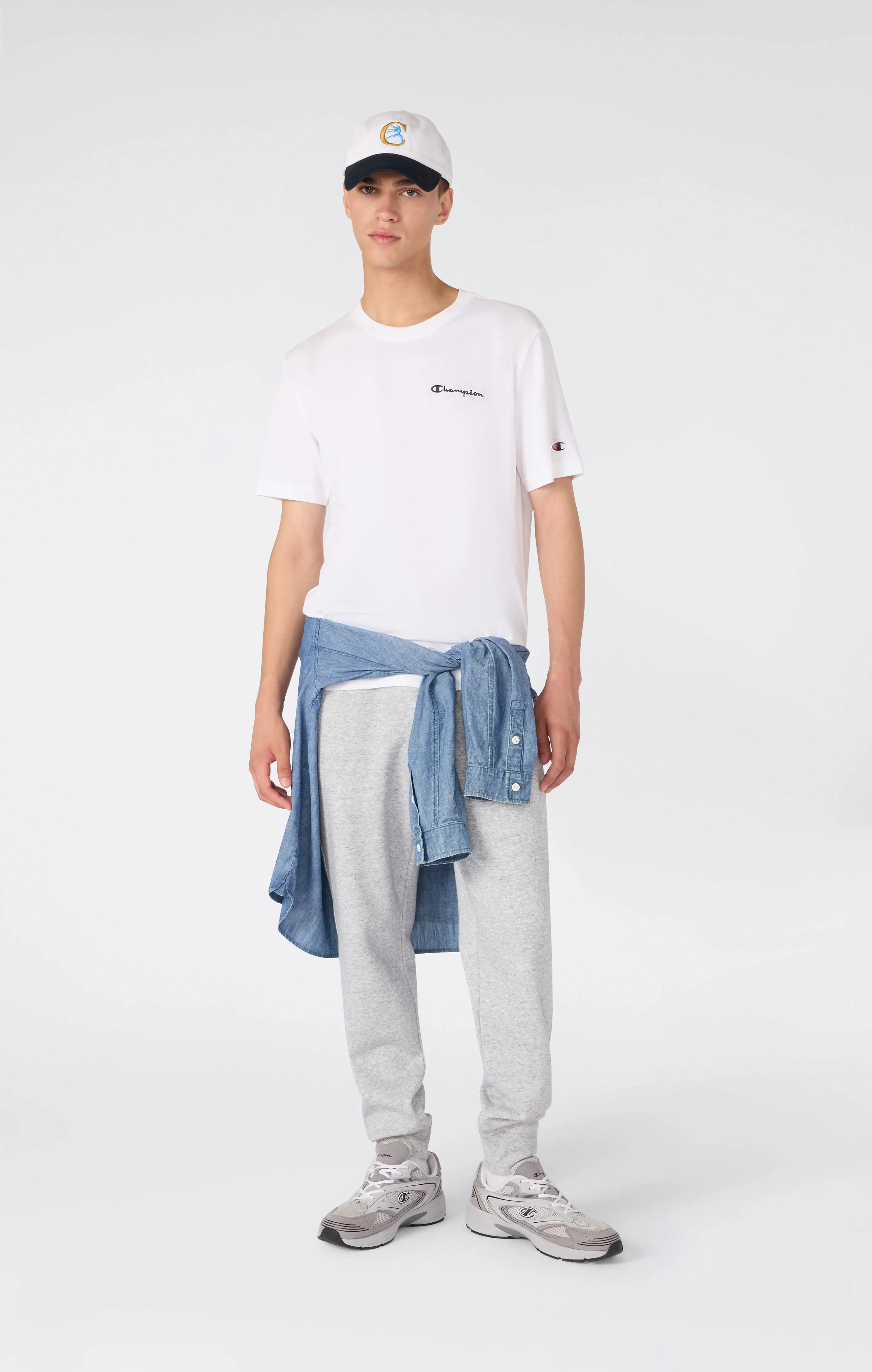 SS Tee small contrast logo mens
