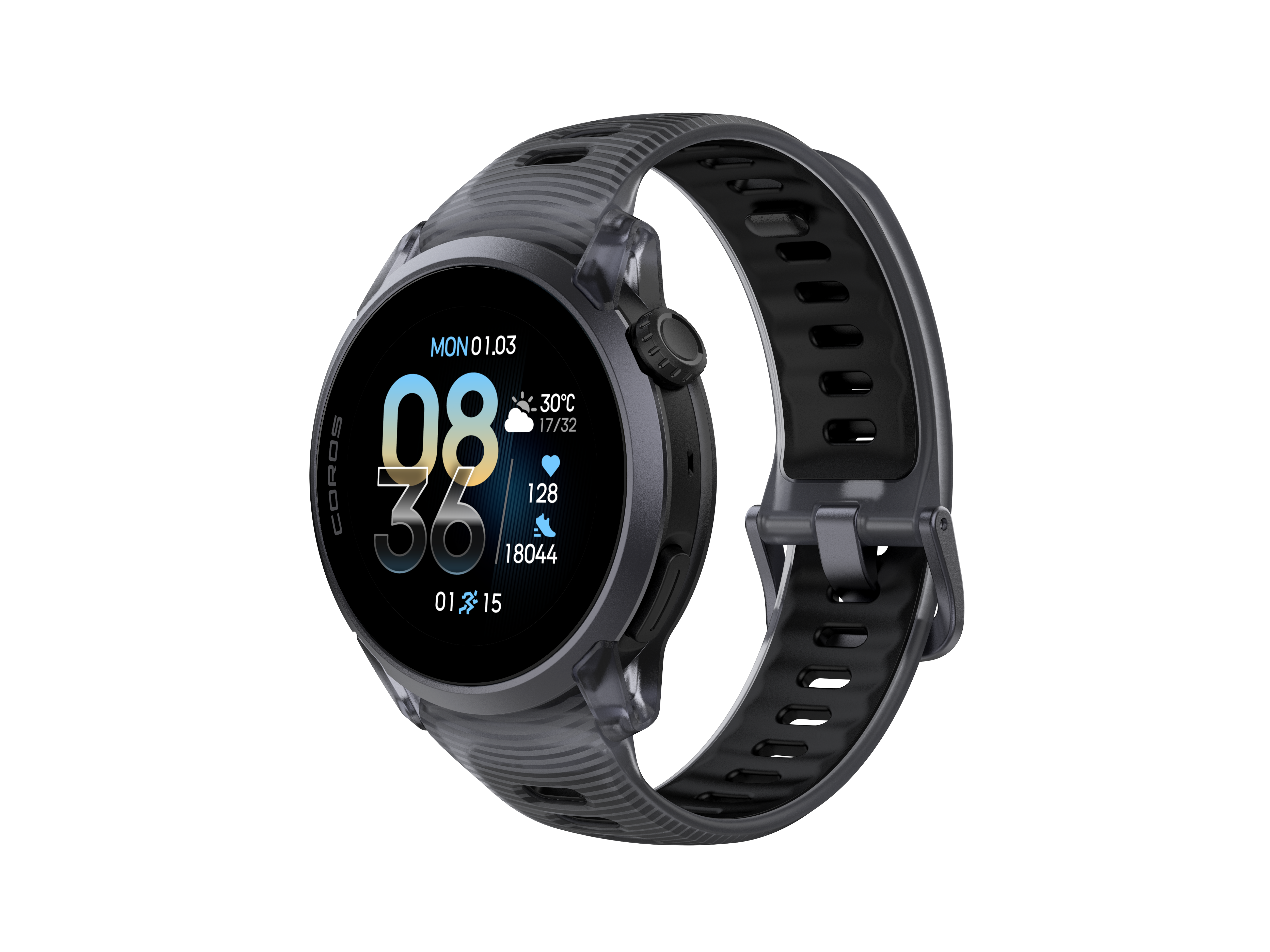 PACE 4 Aluminium Silicone Crystal Black