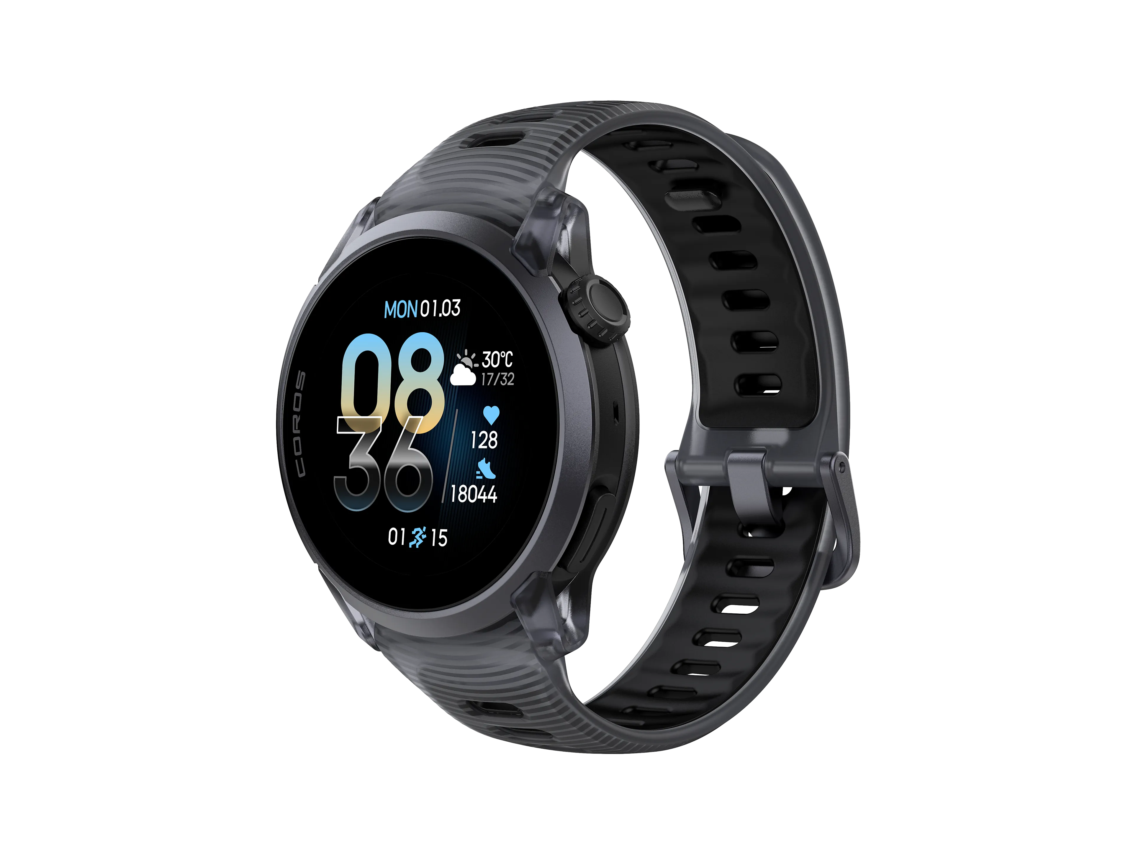 PACE 4 Aluminium Silicone Crystal Black
