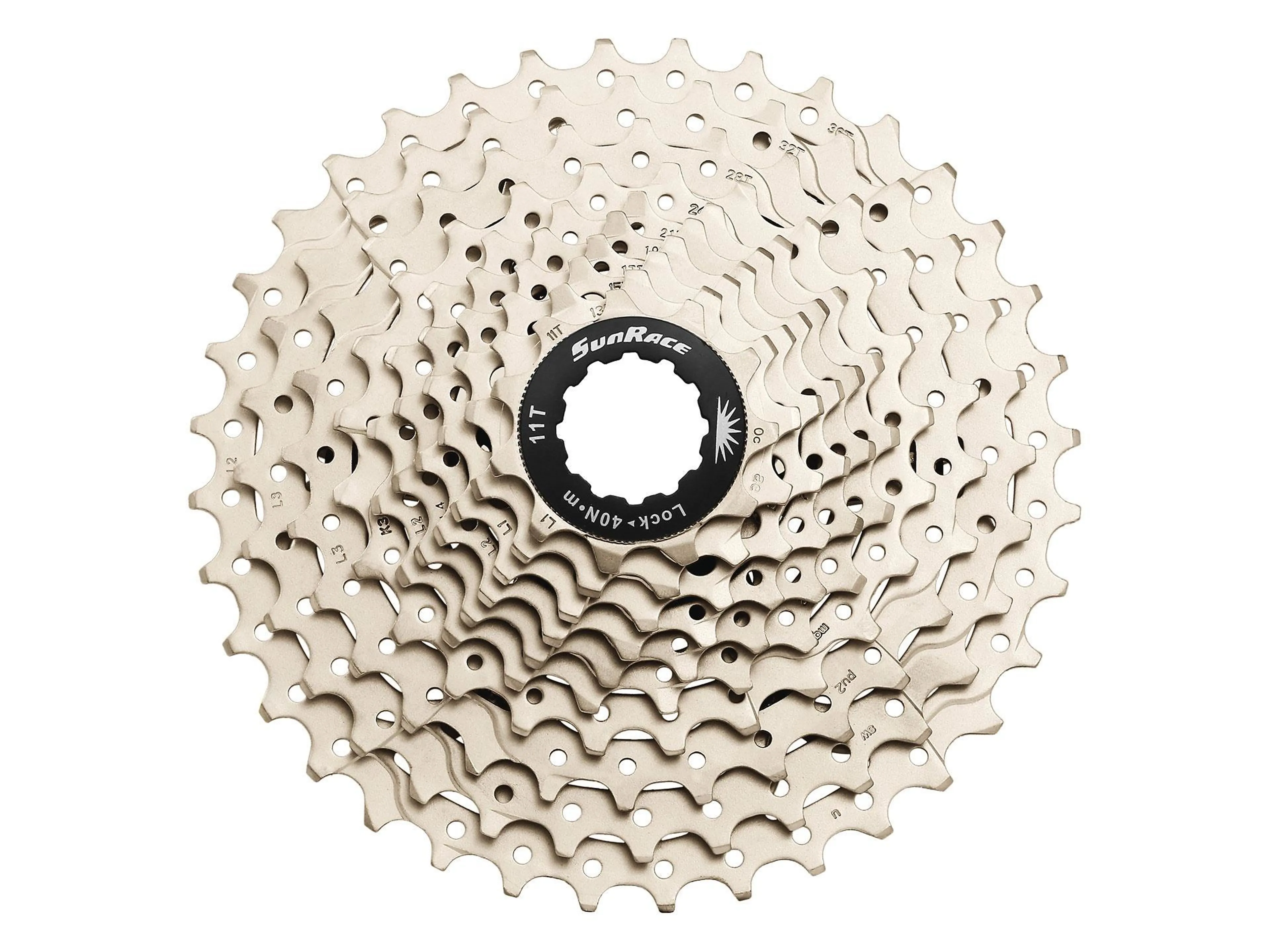 SunRace MS1 10-Delt Kassett  11-36T, Shimano kompat