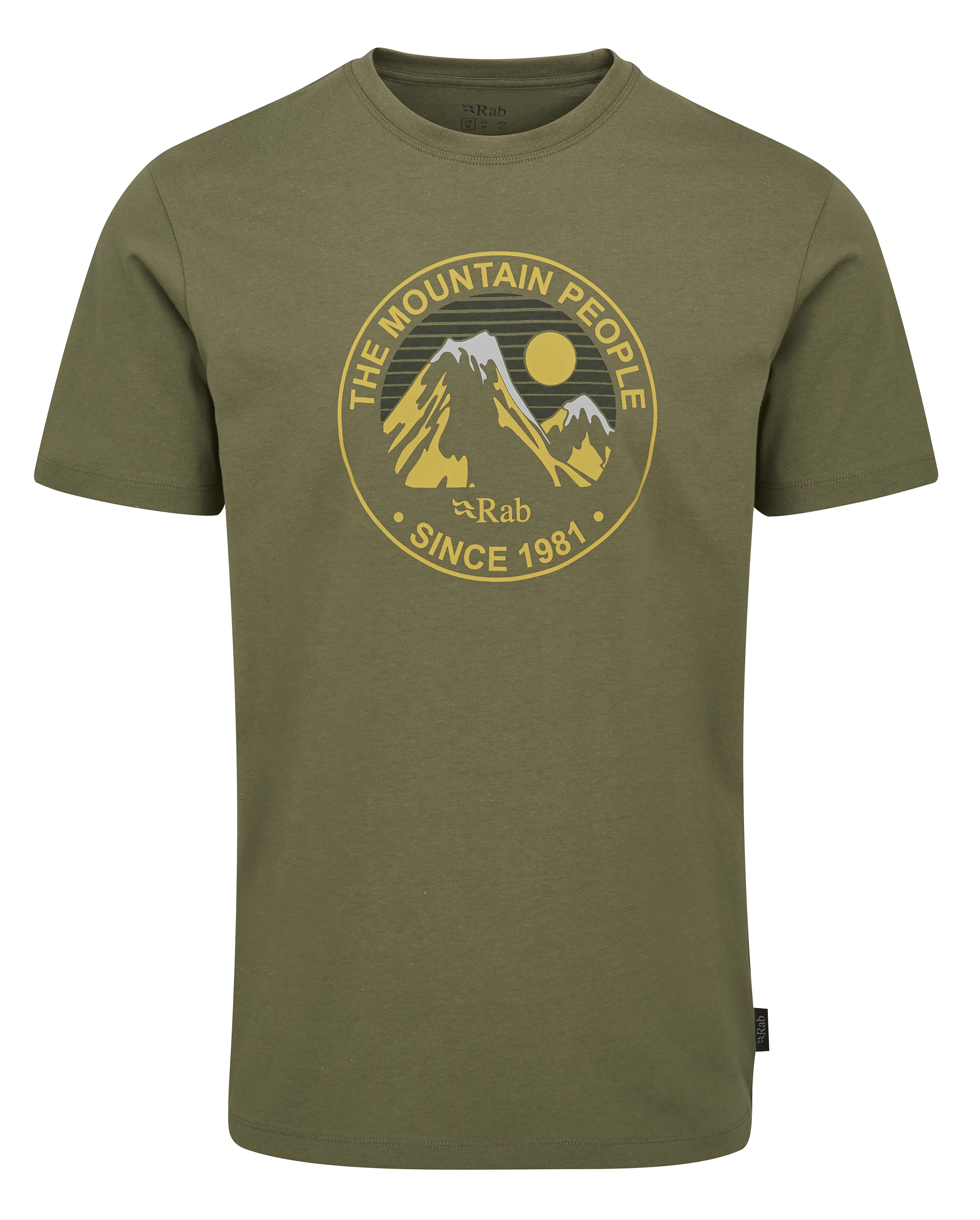 Stance Alpine Peak t-skjorte herre Stance Alpine Peak t-skjorte herre