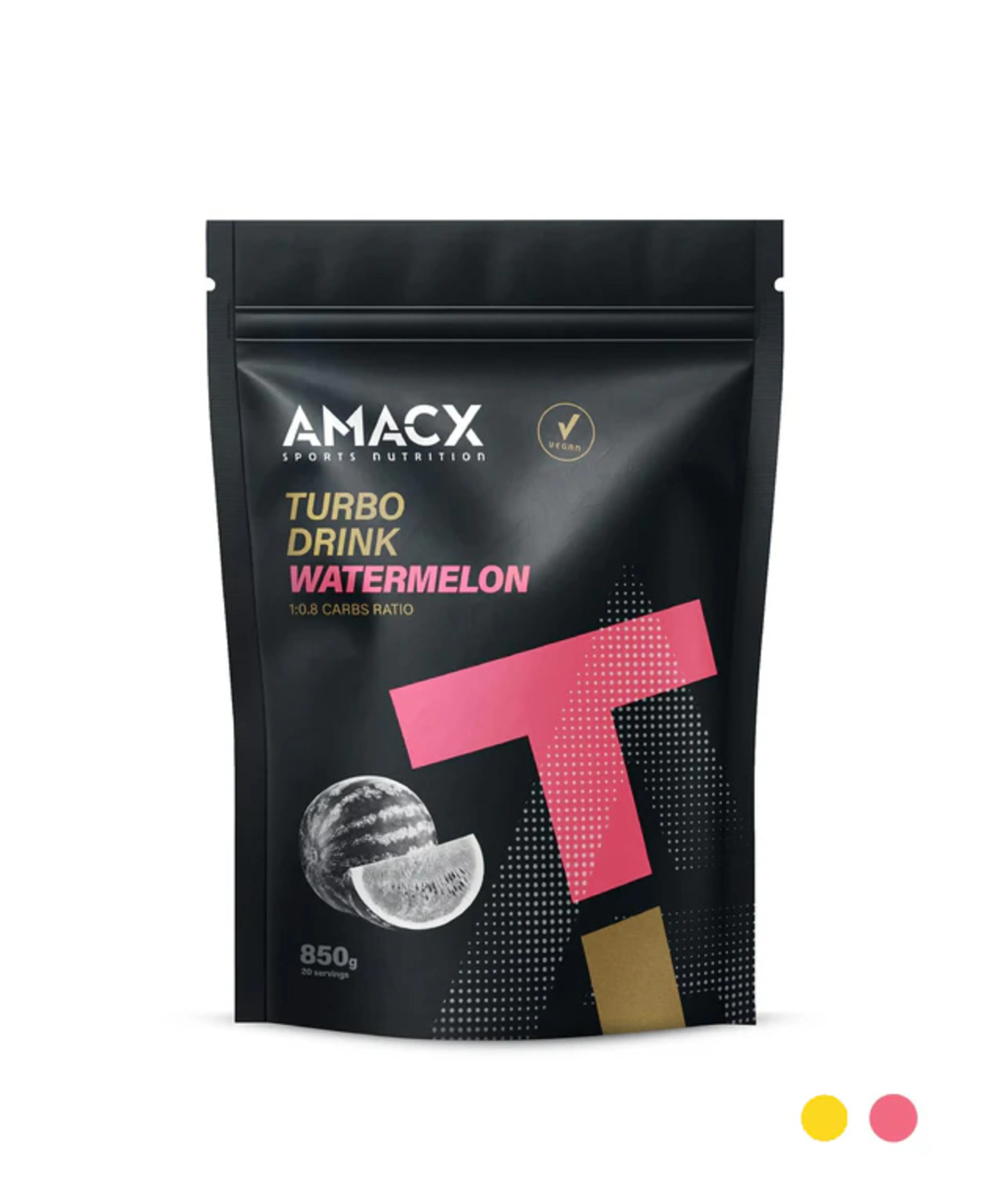 Turbo Sportsdrikk Vannmelon - 850 g
