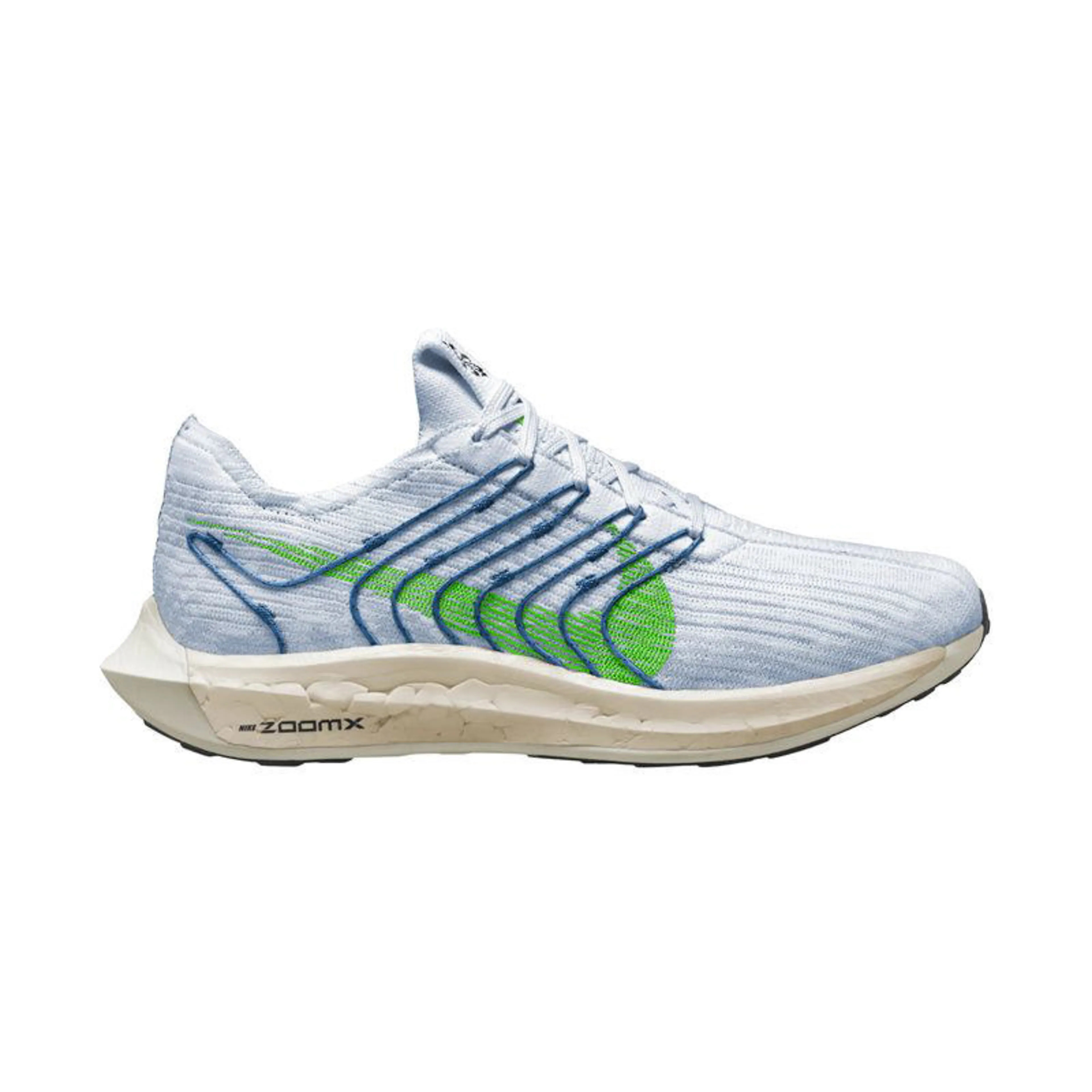 FOOTBALL GREY/GREEN STRIKE-STAR BLU