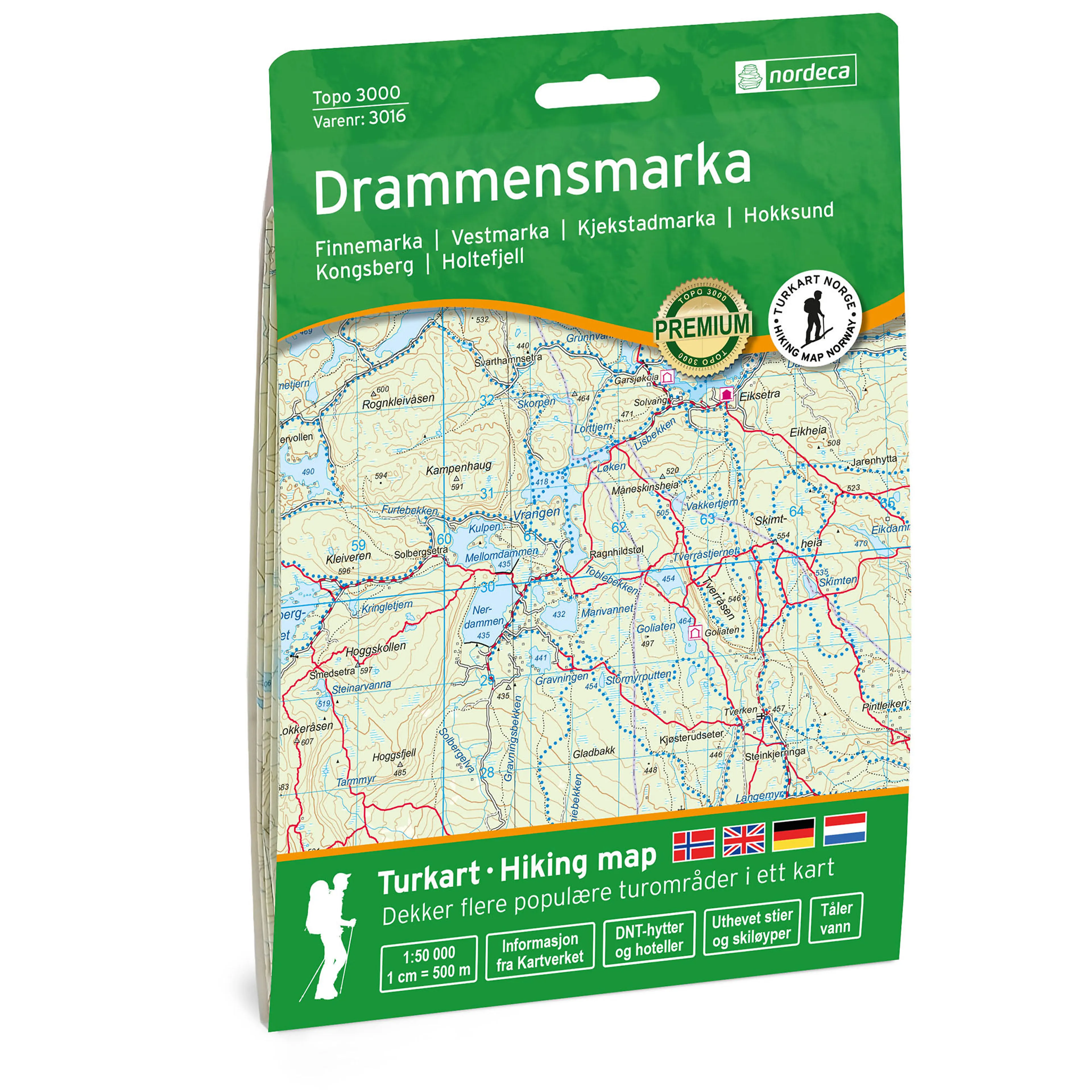DRAMMENSMARKA 1:50 000 DRAMMENSMARKA 1:50 000