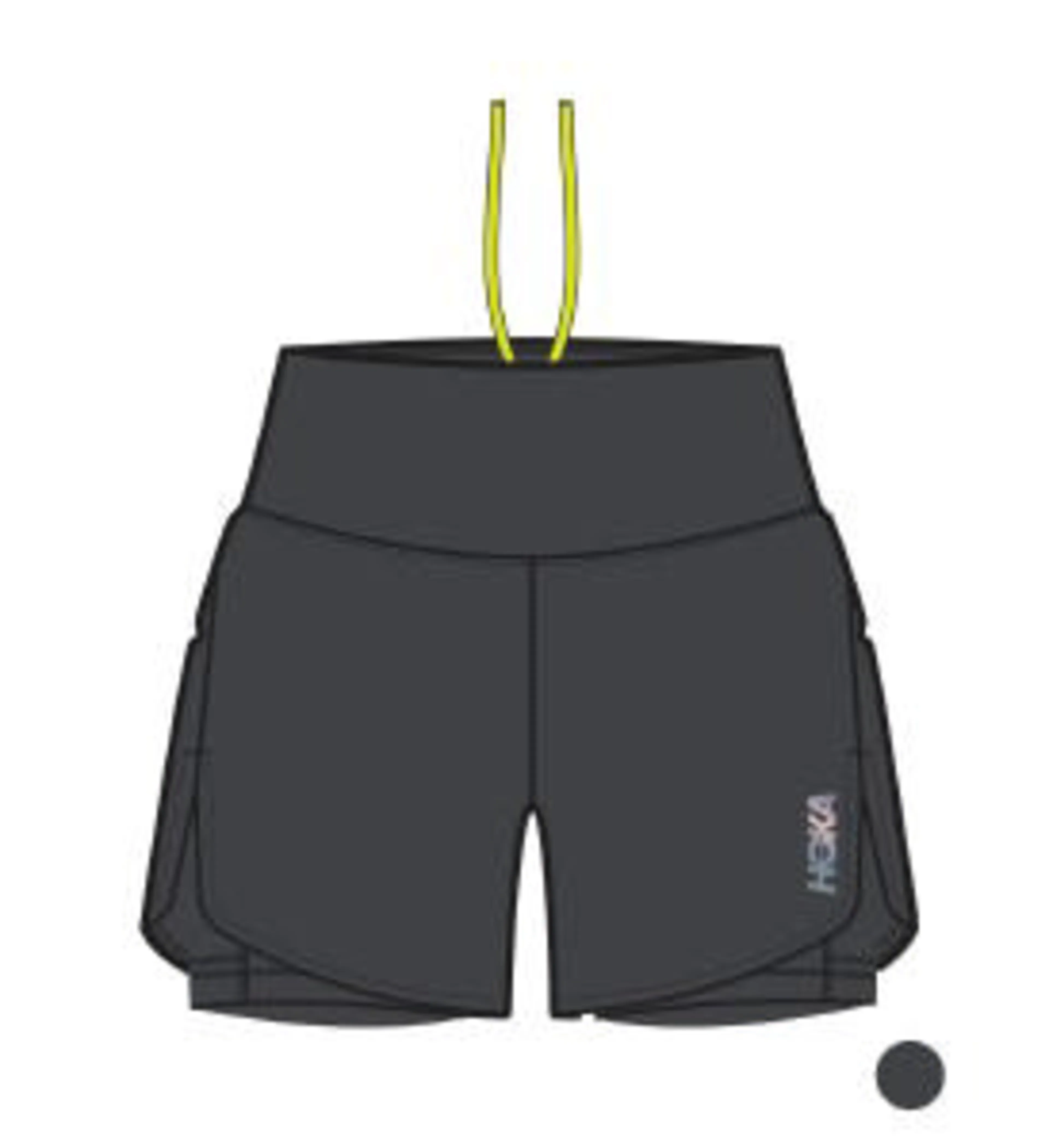 W GLIDE SHORT MR 5'' 2IN1