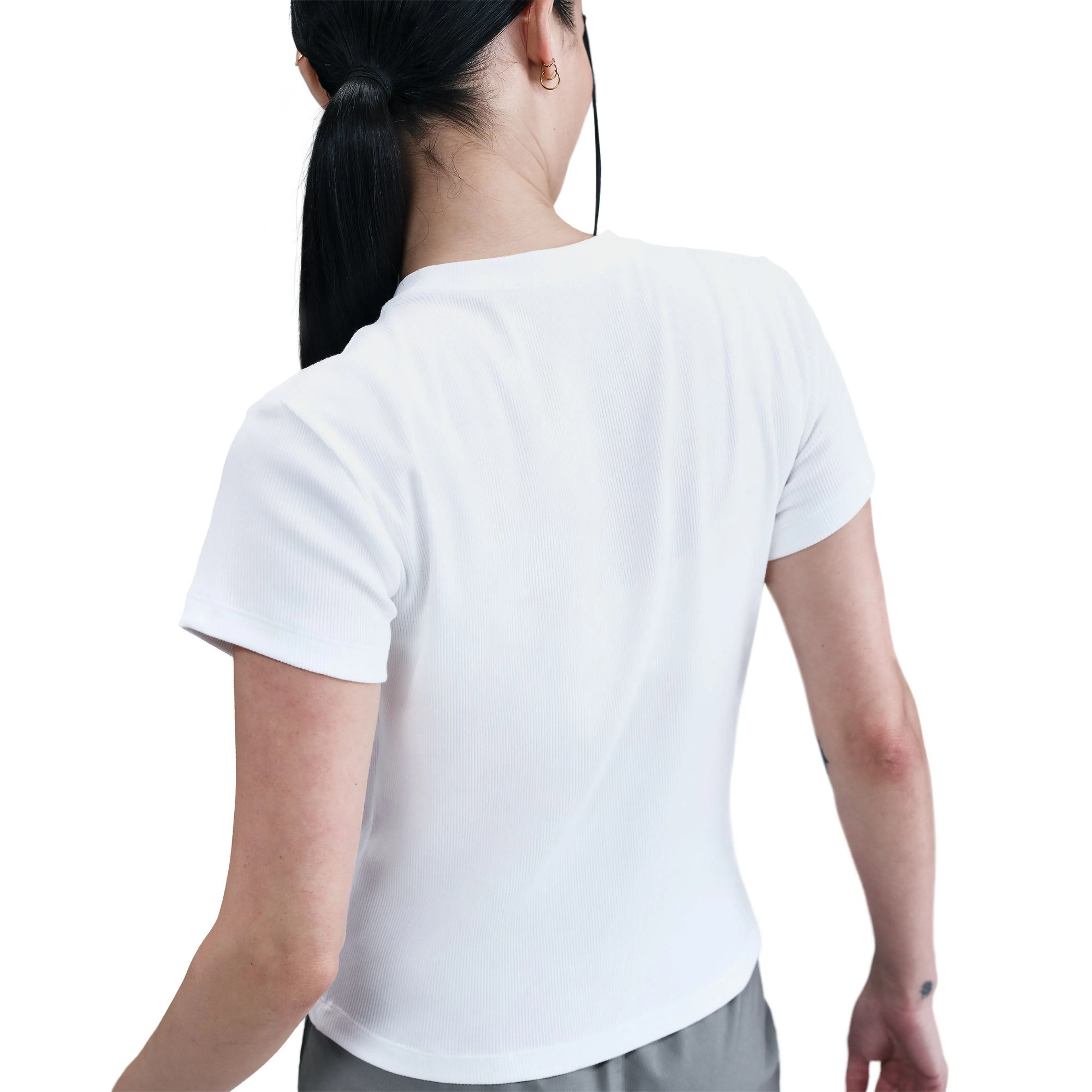 Sportswear Women's Tight Ribbed Short-Sleeve T-Shirt