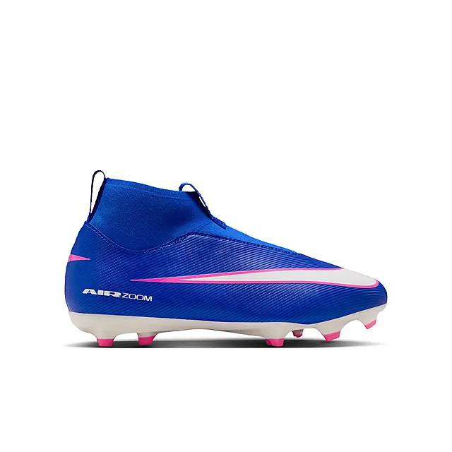 NIKE Jr. Mercurial Superfly 10 Academy Little/Big Kids' Multi-Ground High-Top Fotballsko Gress/Kunstgress