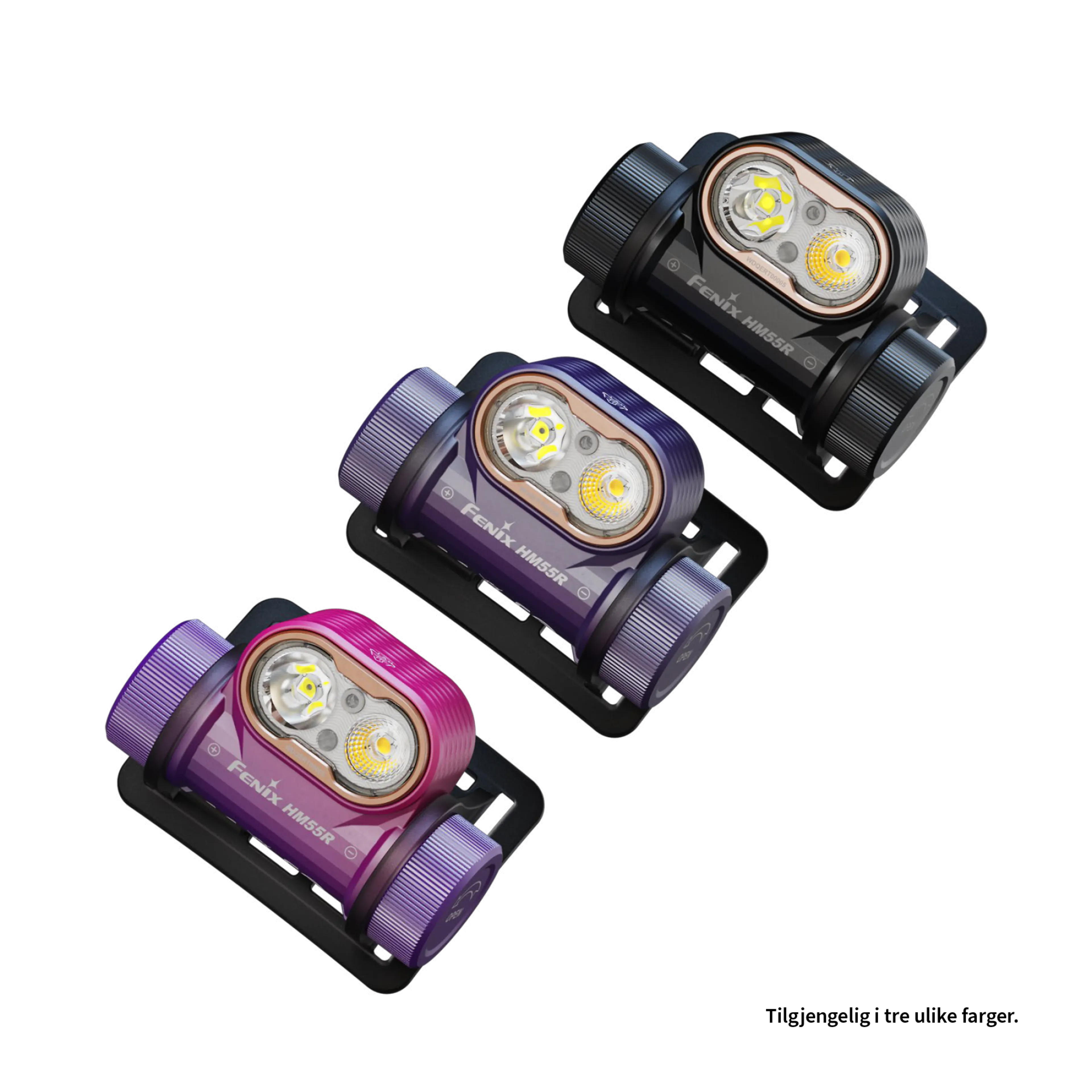 FENIX HM55R HODELYKT DARK PURPLE 1200LM FENIX HM55R HODELYKT DARK PURPLE 1200LM