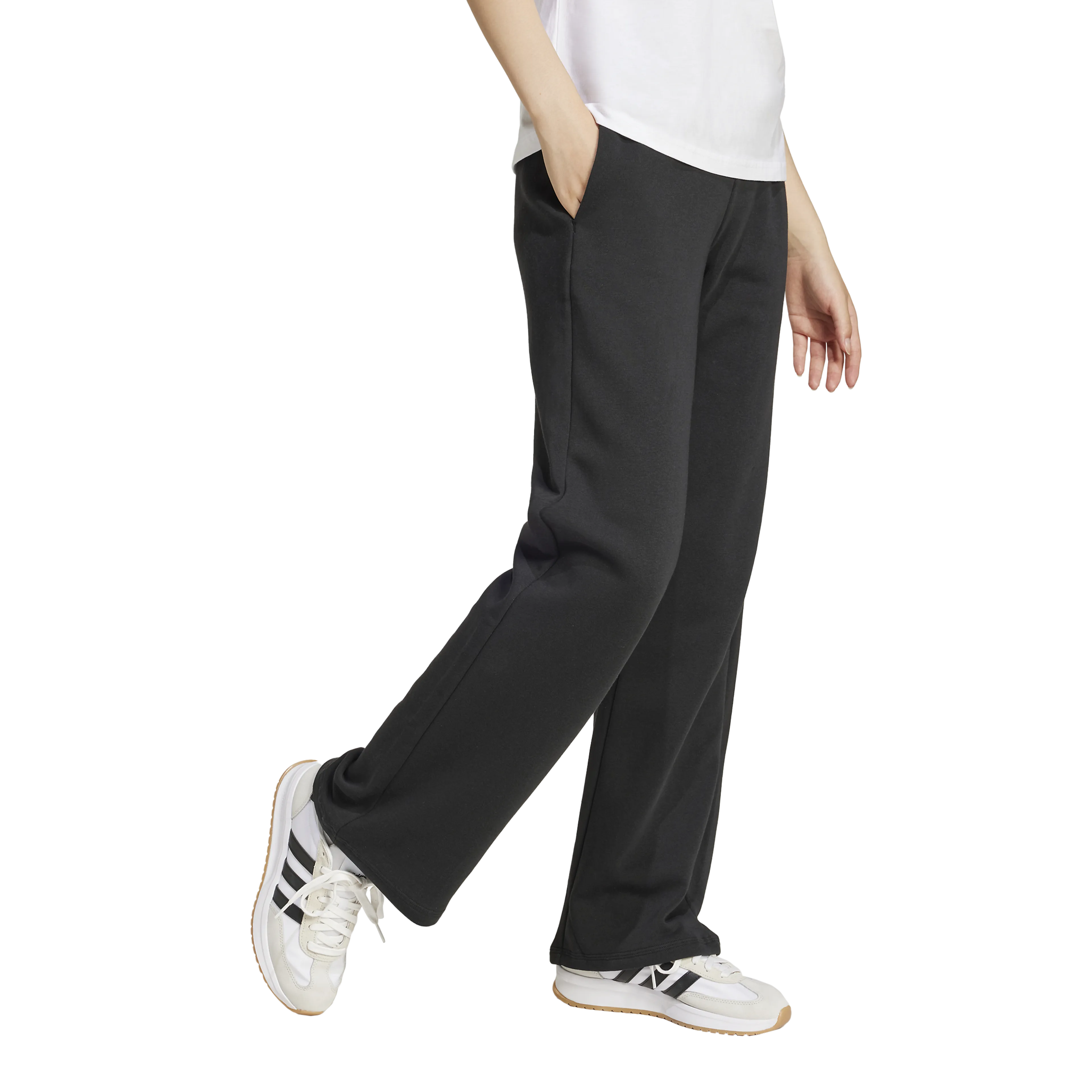 Essentials Small Logo Feel Cozy Open Hem Bukse