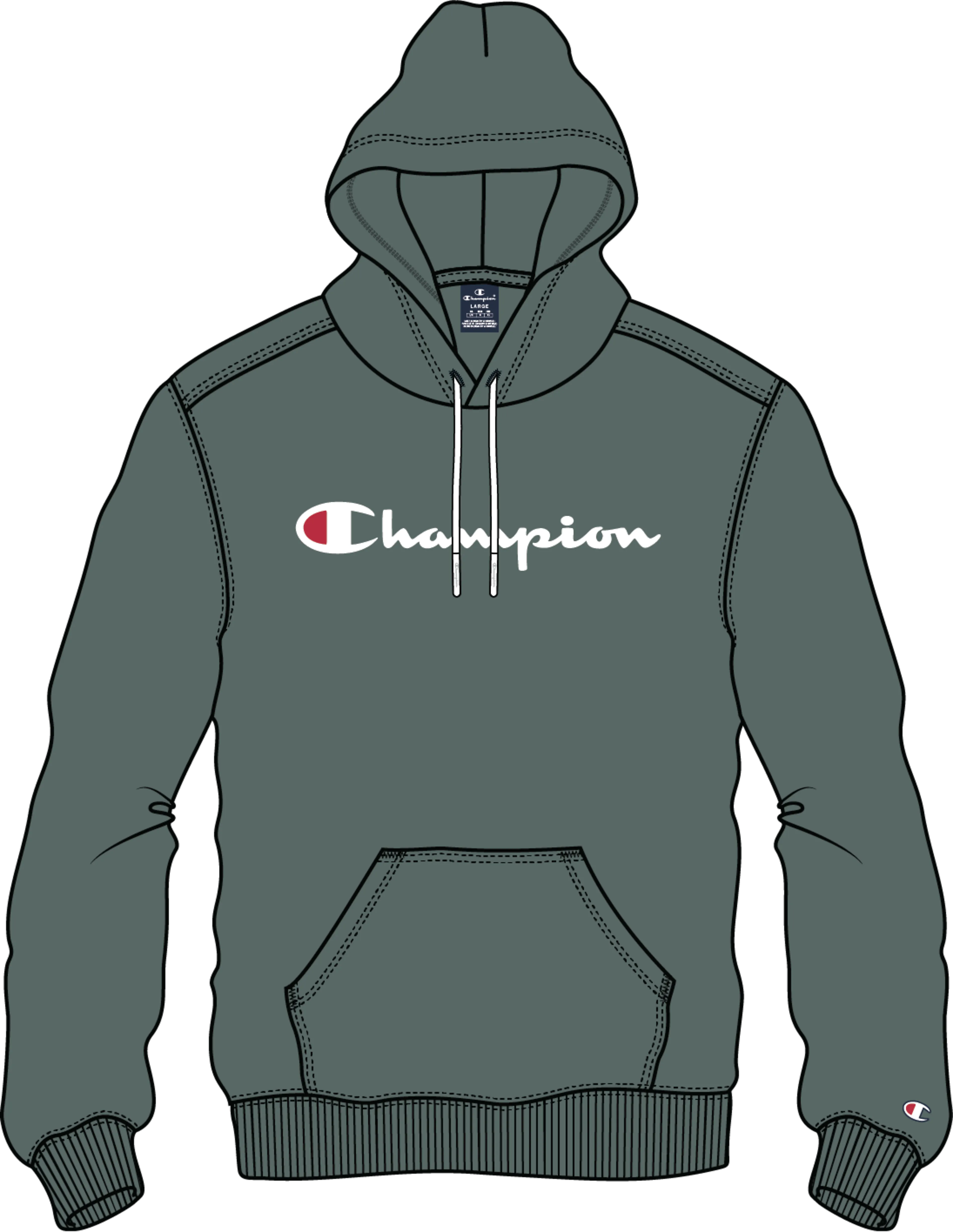 M Hooded Sweatshirt AMC Big Logo M Hooded Sweatshirt AMC Big Logo