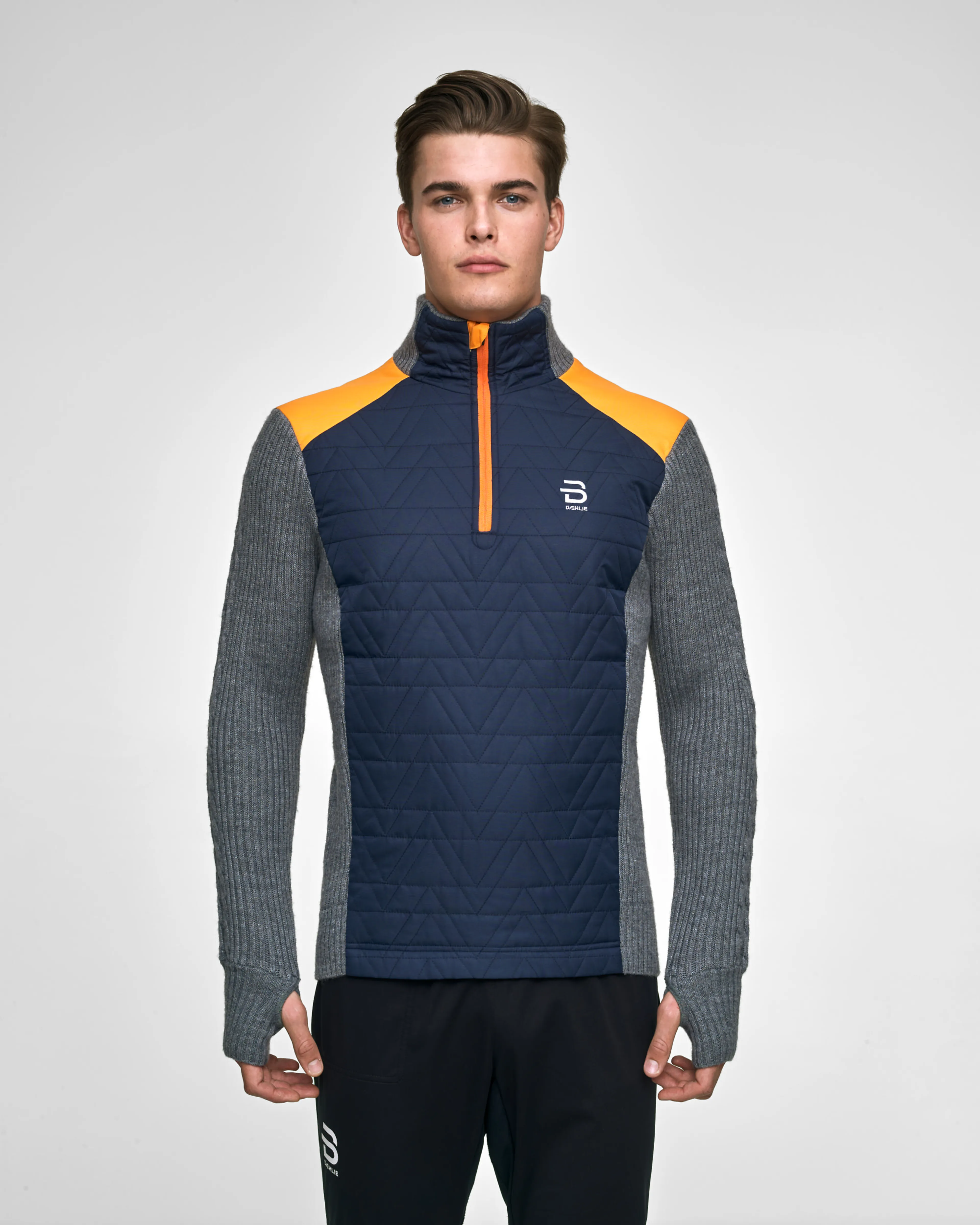 Half Zip Comfy ullgenser herre Half Zip Comfy ullgenser herre