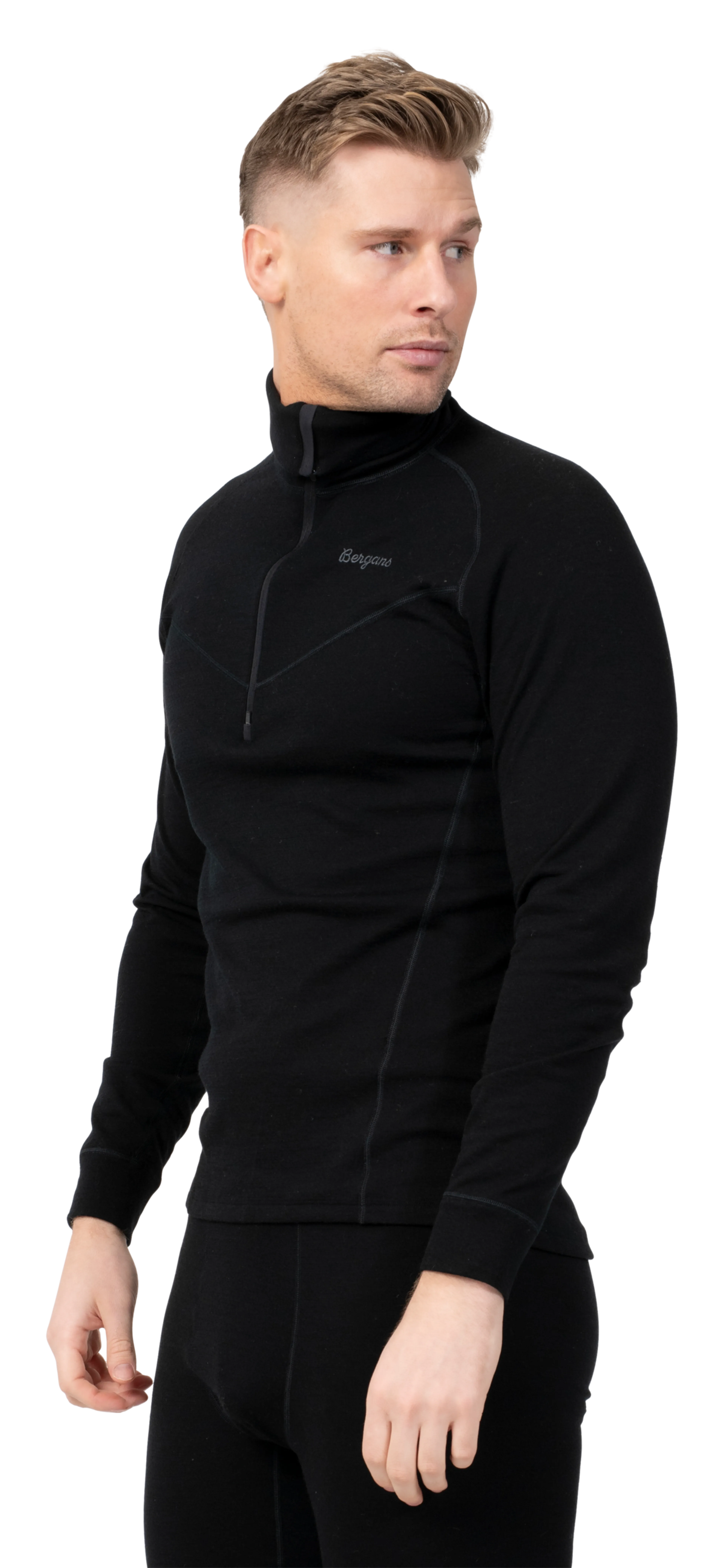 Inner:Dual Merino Half Zip Men