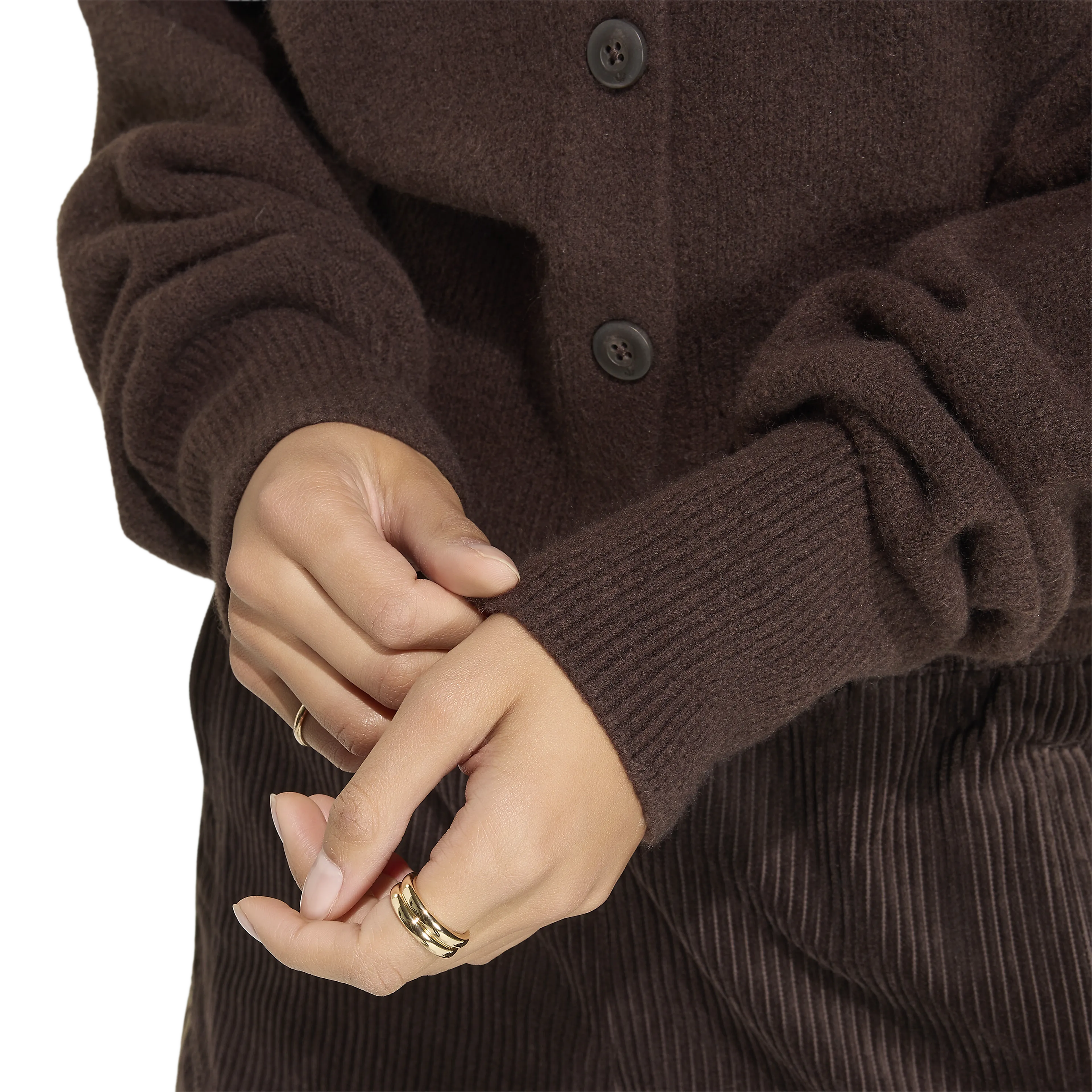 ESSENTIALS KNIT CARDIGAN Dame