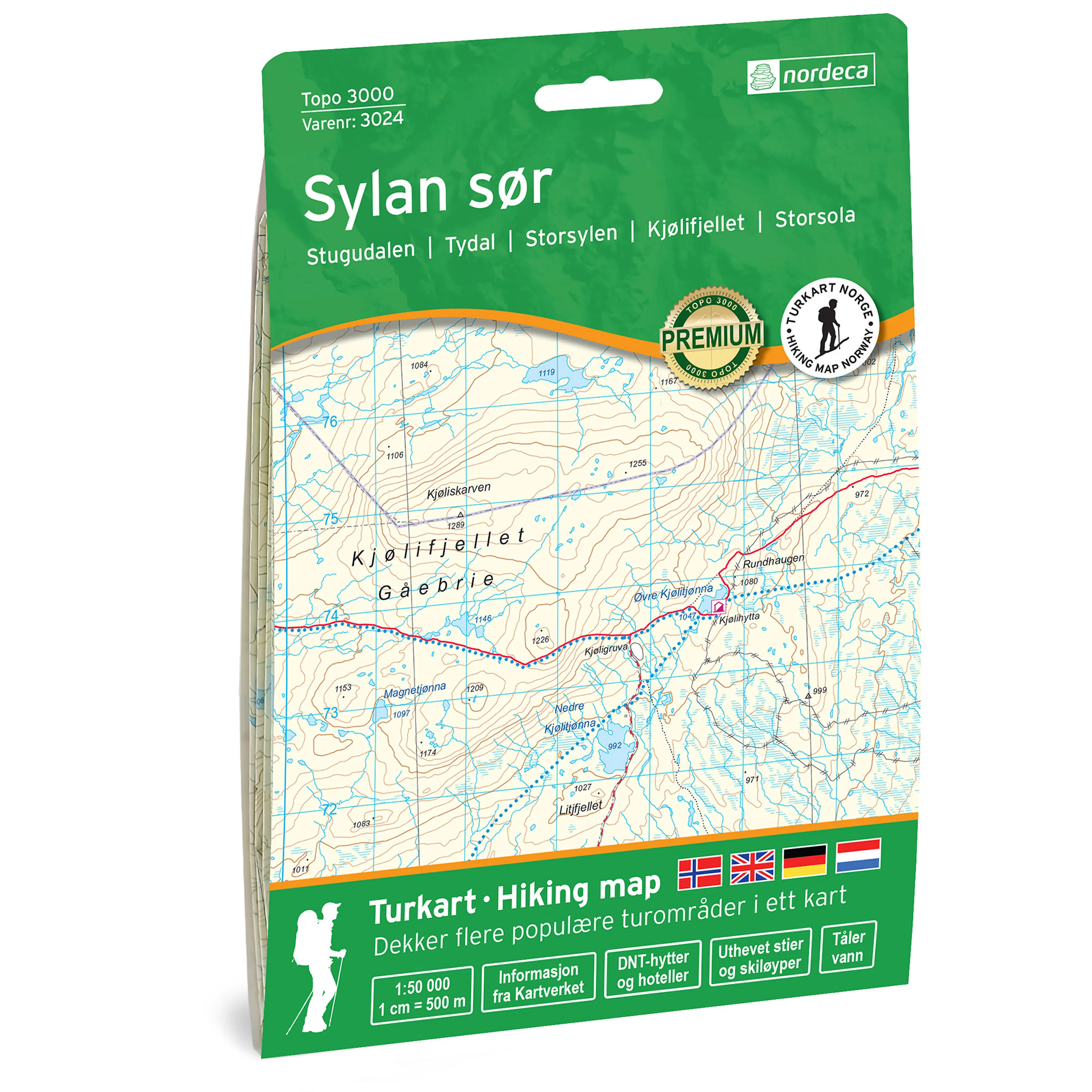 SYLAN SØR 1:50 000