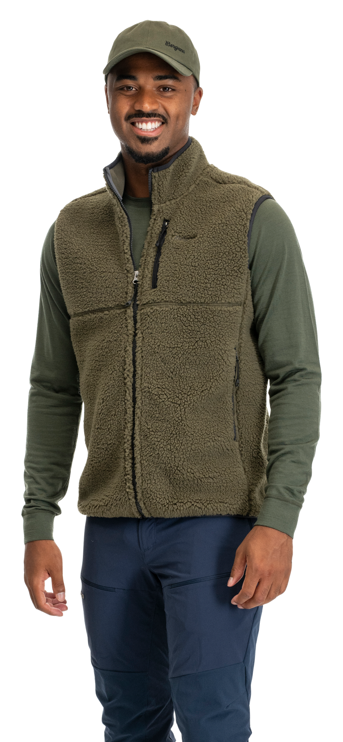 Lunnan Pile Fleece Vest Men