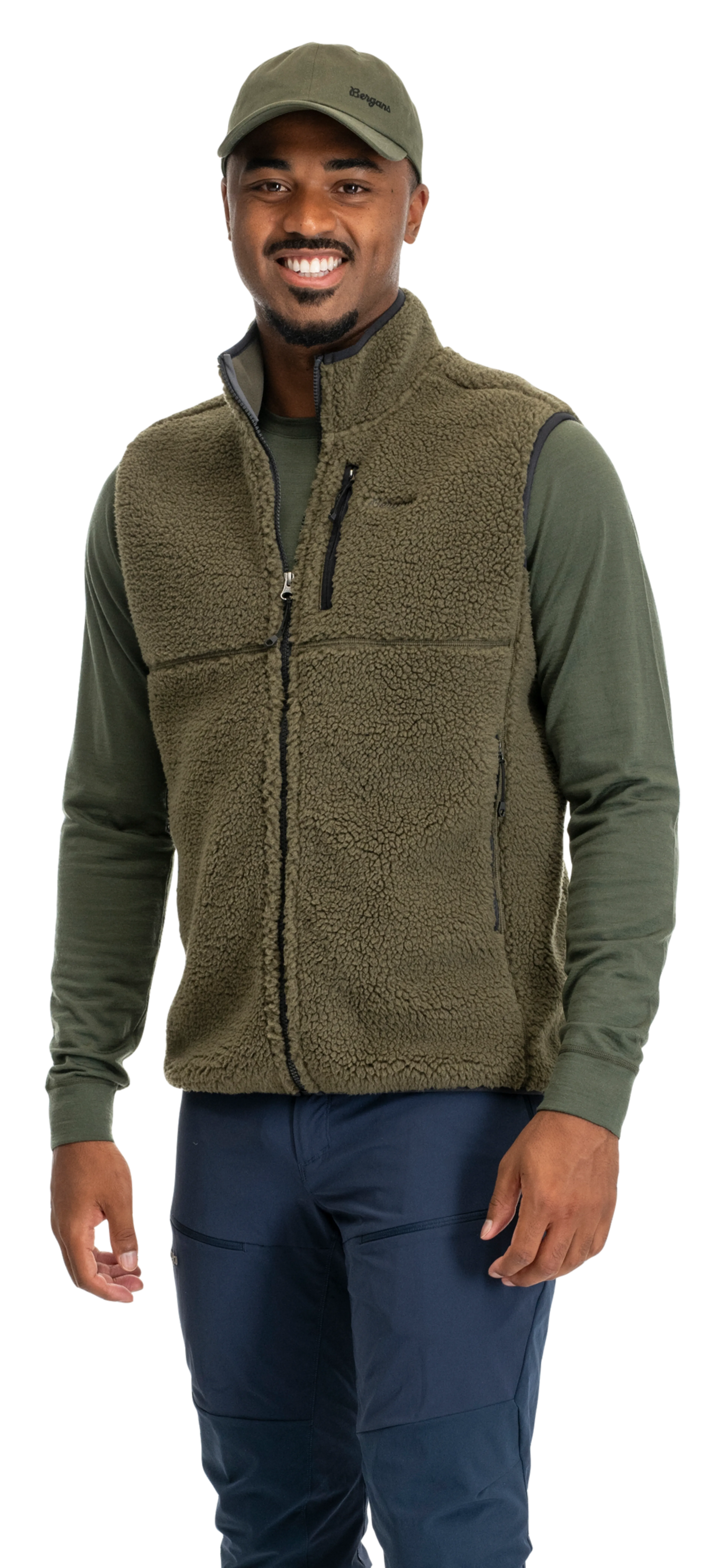 Lunnan Pile Fleece Vest Men
