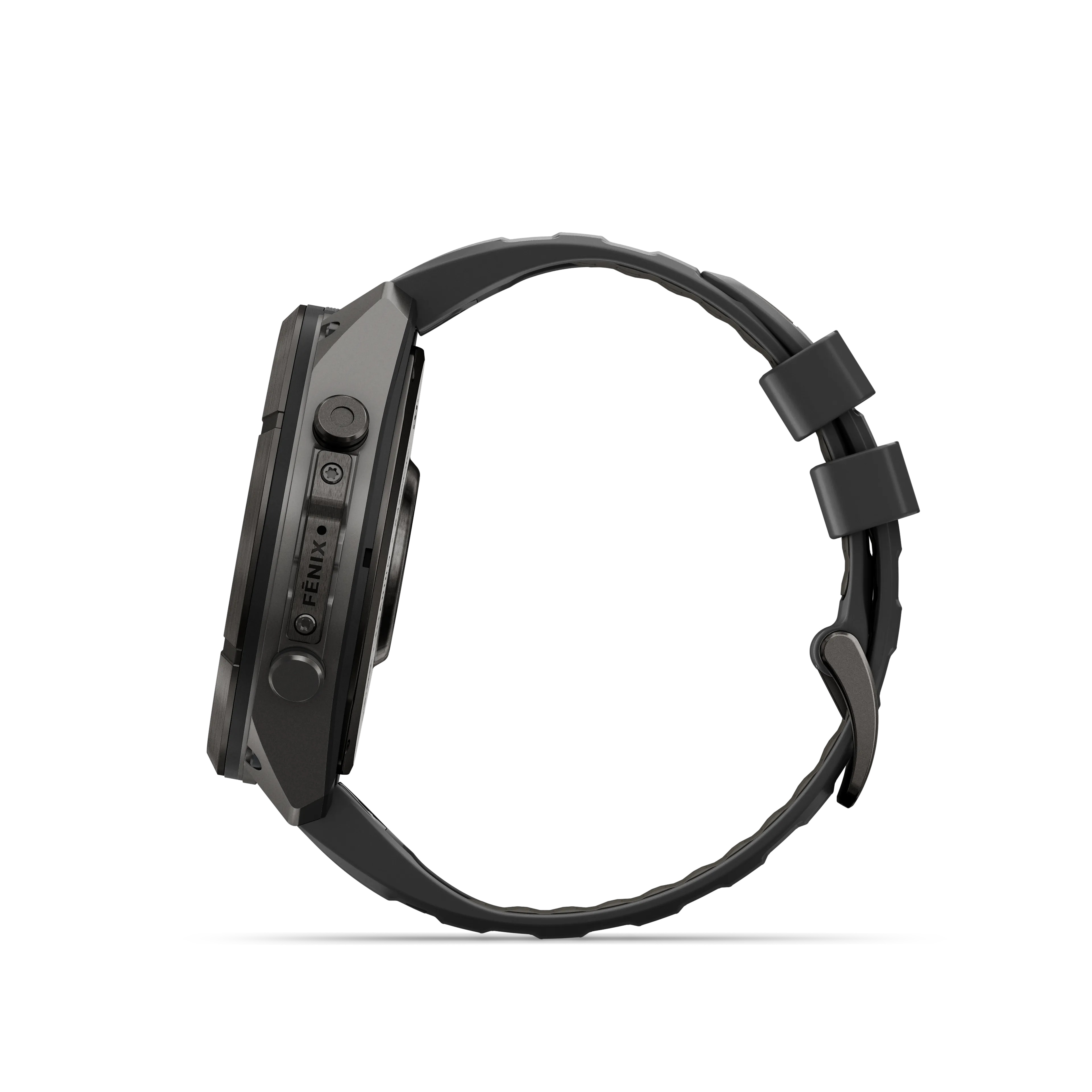Fenix 9 Pro  inReach, 51 mm, Carbon gray DLC titanium with black/pebble gray silicone band
