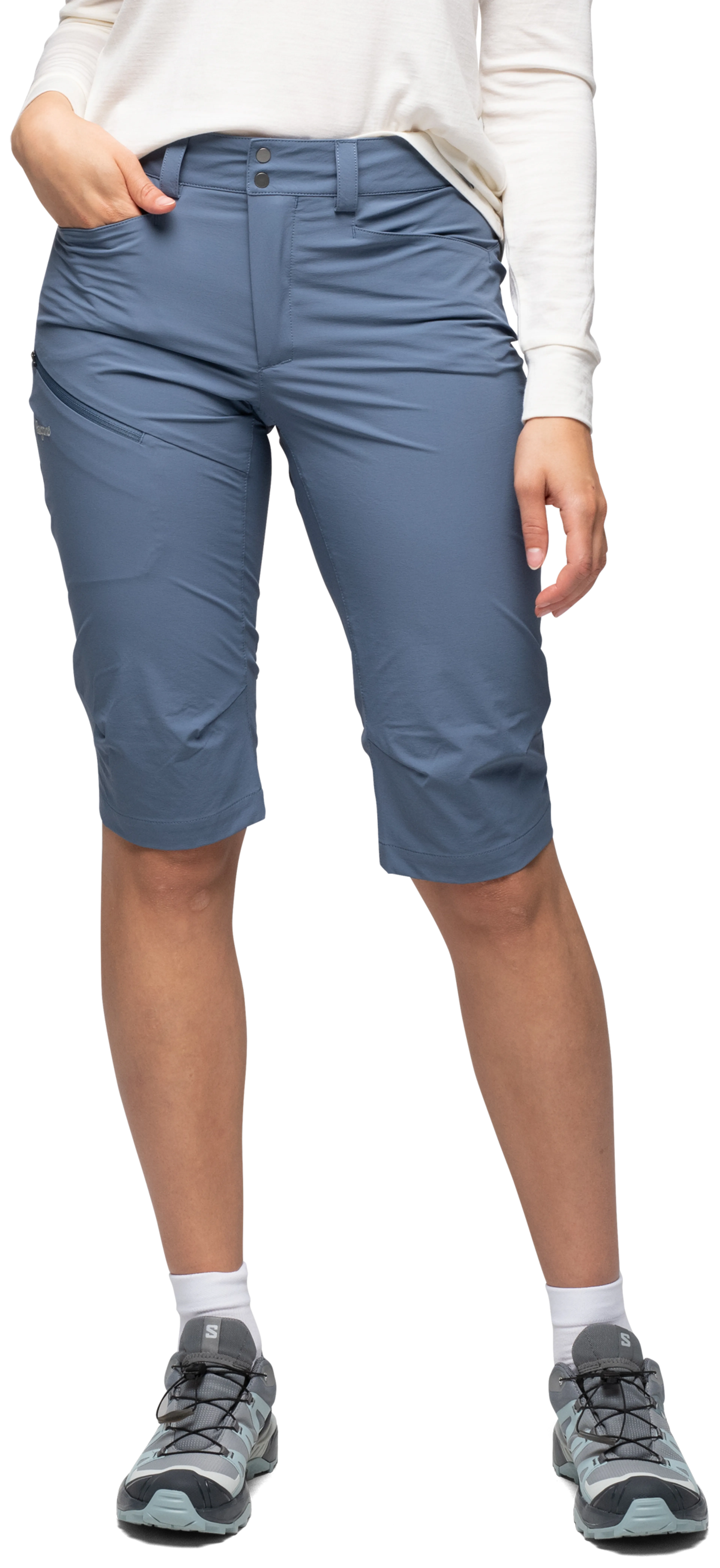 Vandre Light Softshell Long Shorts Women Vandre Light Softshell Long Shorts Women