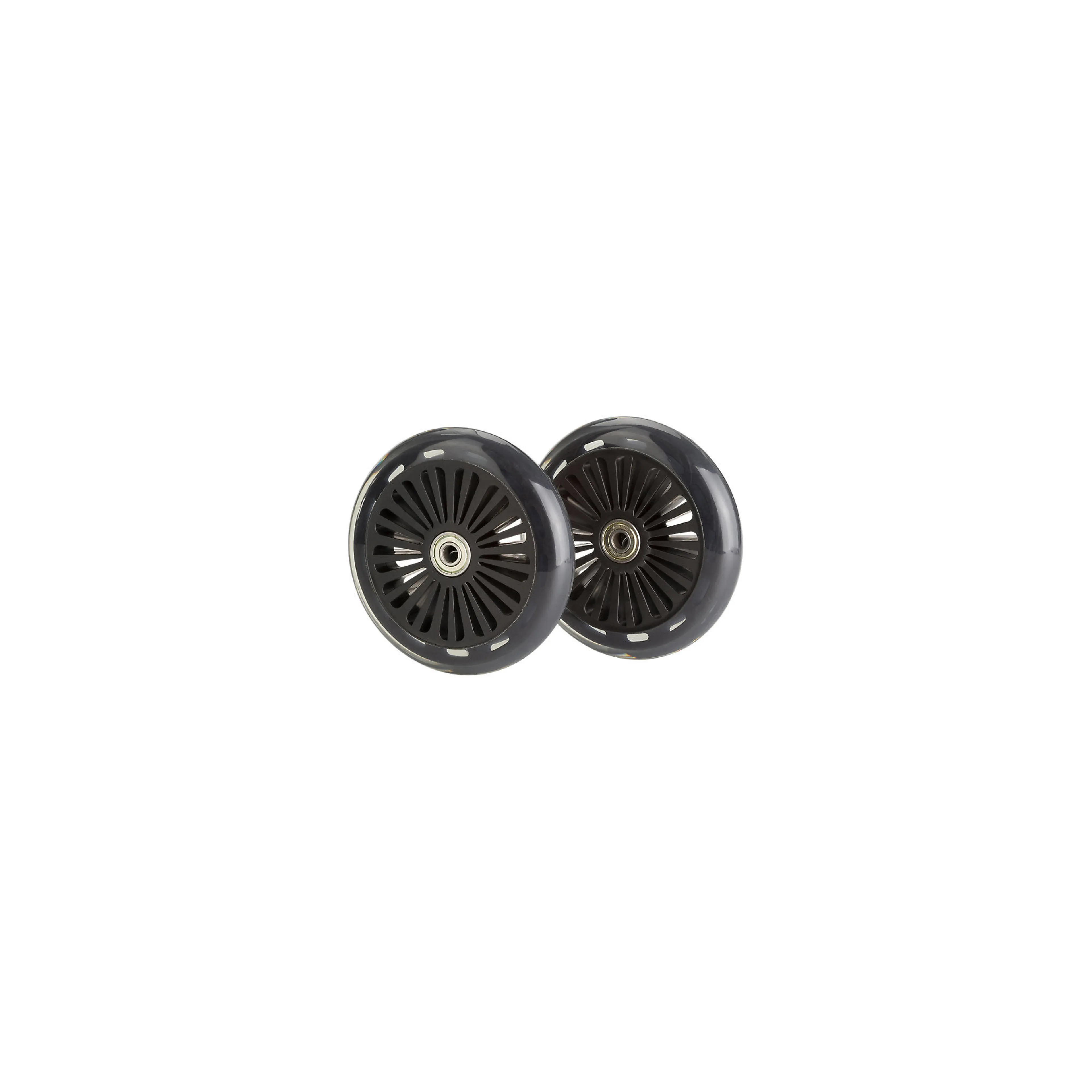 PU WHEELS 120MM TRANSPARENT