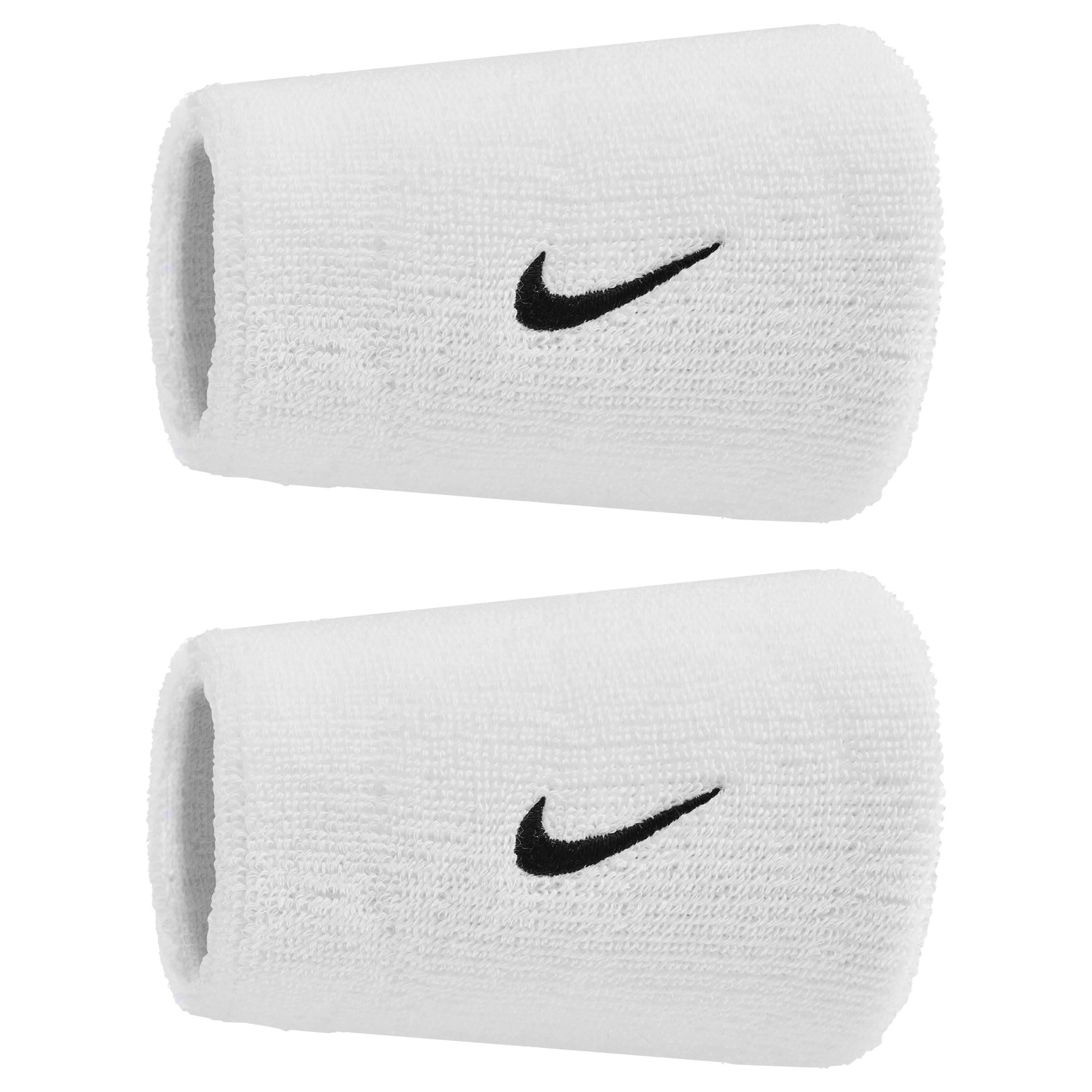 NIKE SWOOSH CLASSIC DOUBLEWIDE WRISTBANDS 2PK