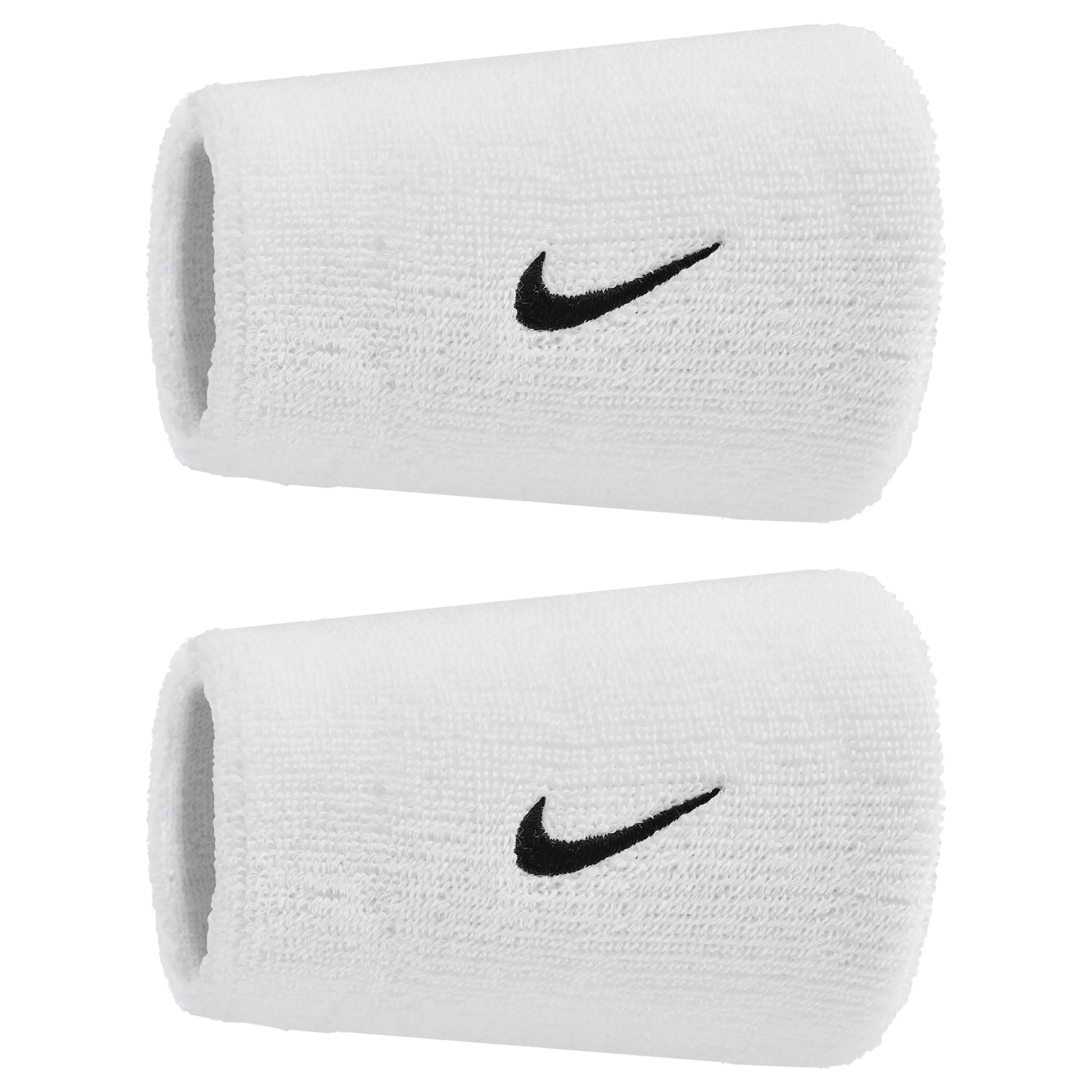  SWOOSH CLASSIC DOUBLEWIDE WRISTBANDS 2PK