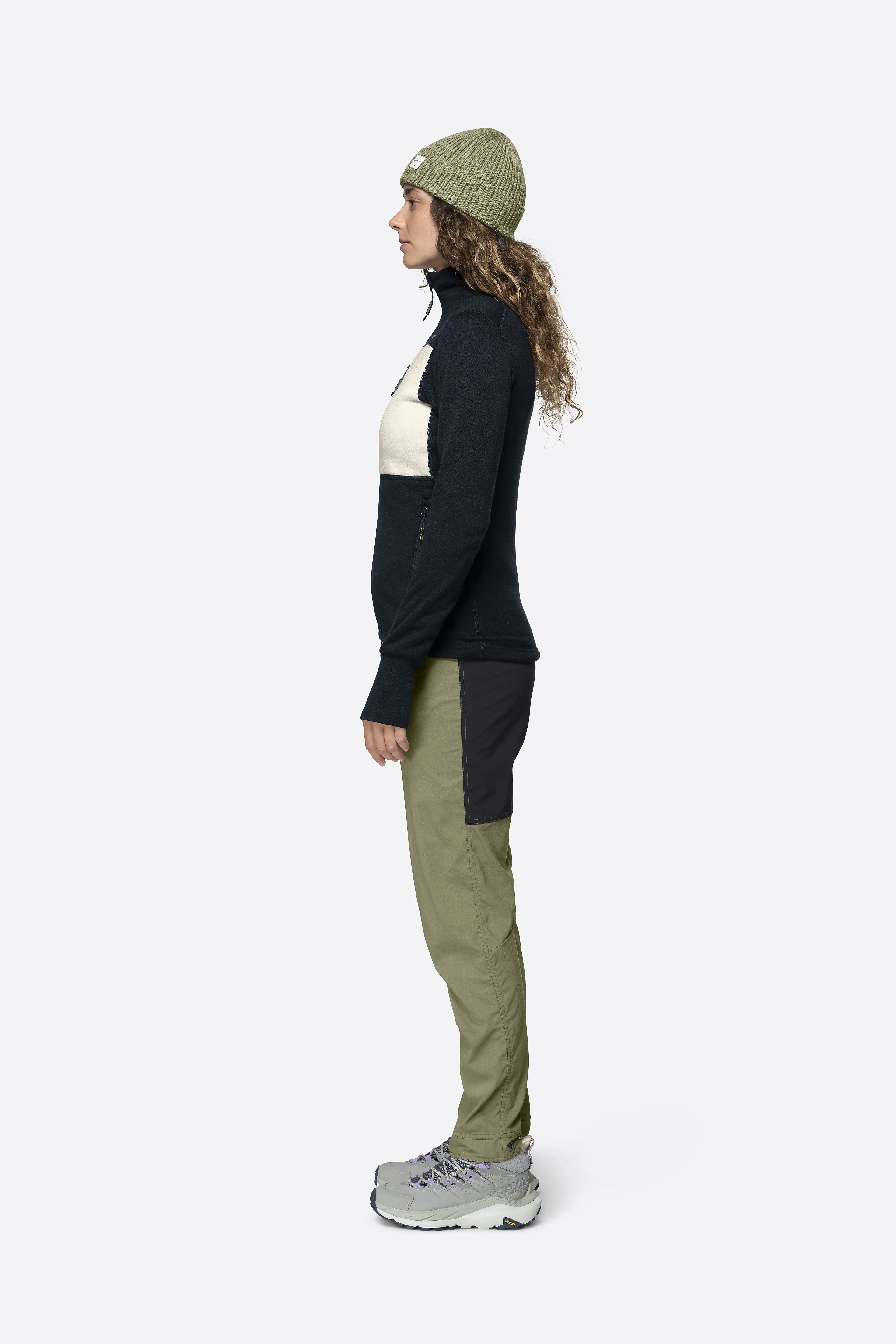 EGGA GRID MERINO JKT WMN