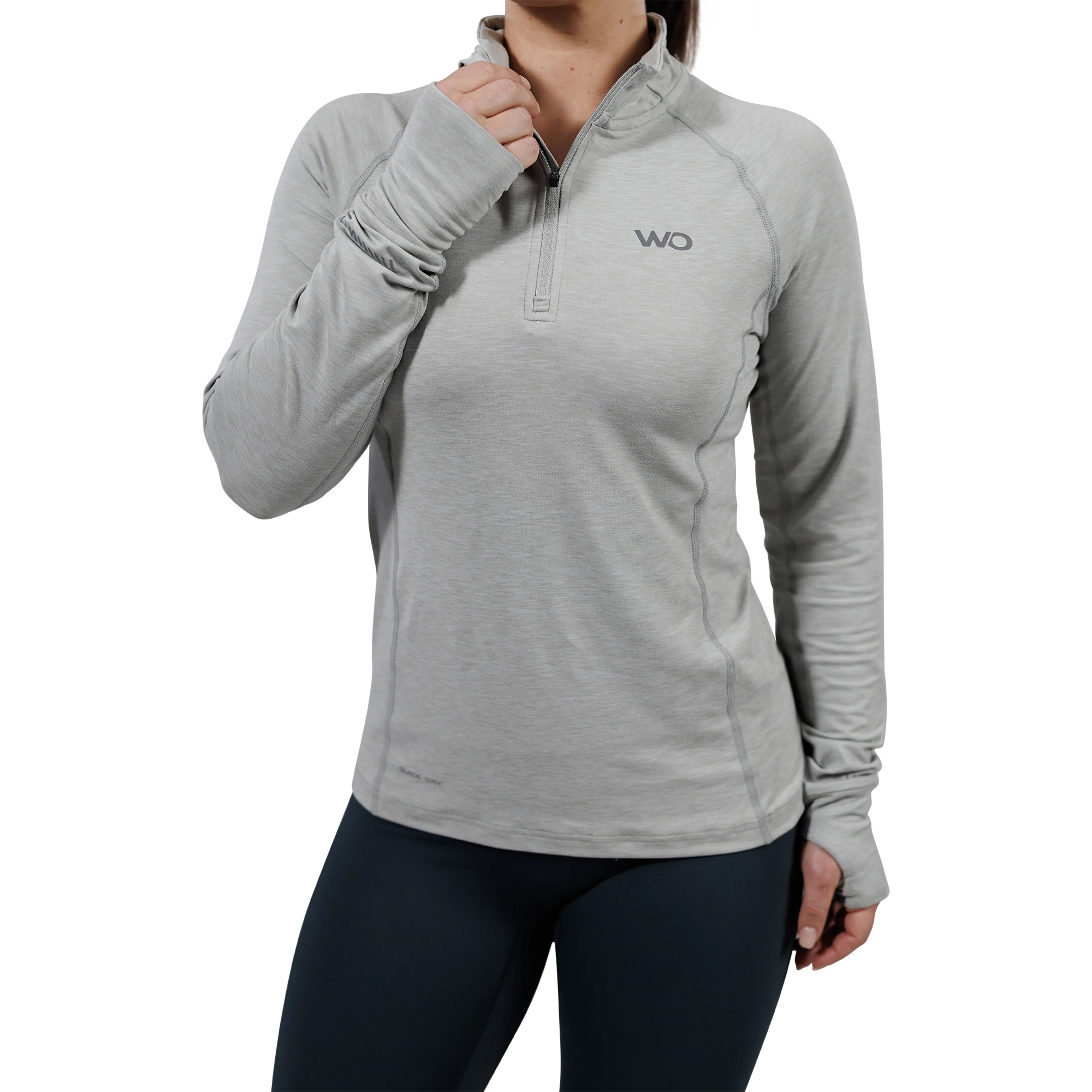 Wolling Melange Performance Midlayer Dame