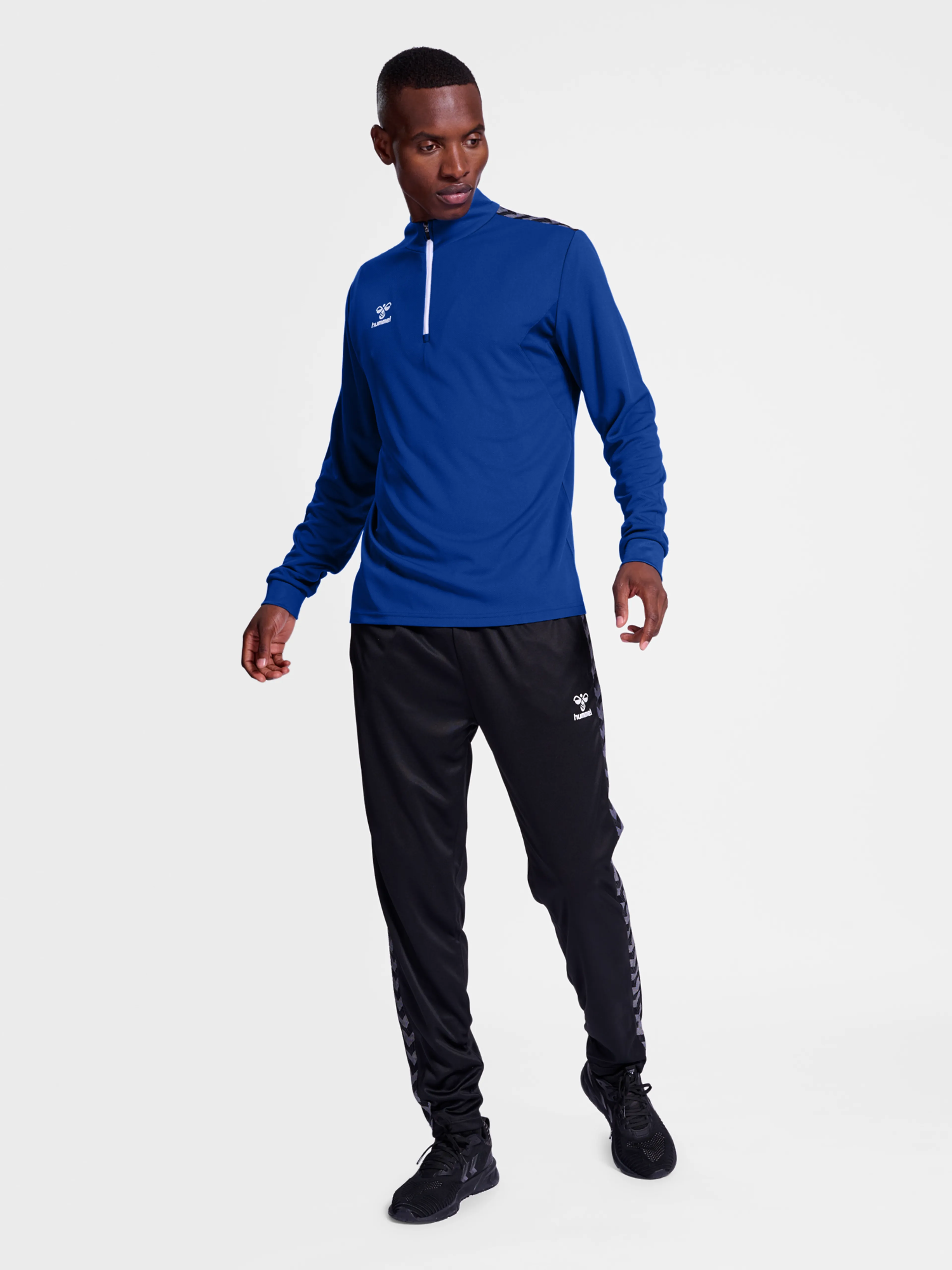 hmlAUTHENTIC HALF ZIP SWEAT treningsgenser unisex