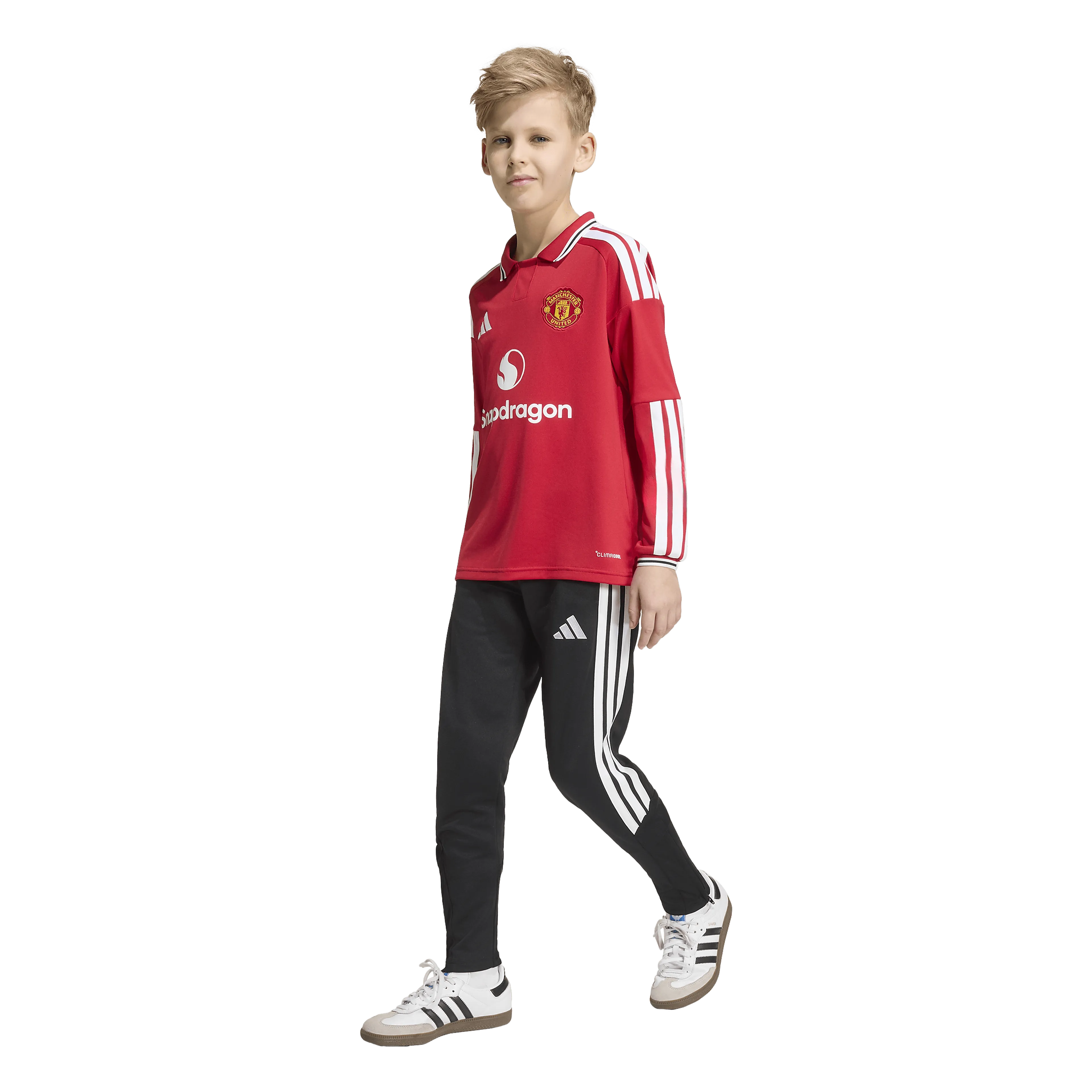 Manchester United 26/27 Hjemmedrakt langermet Barn