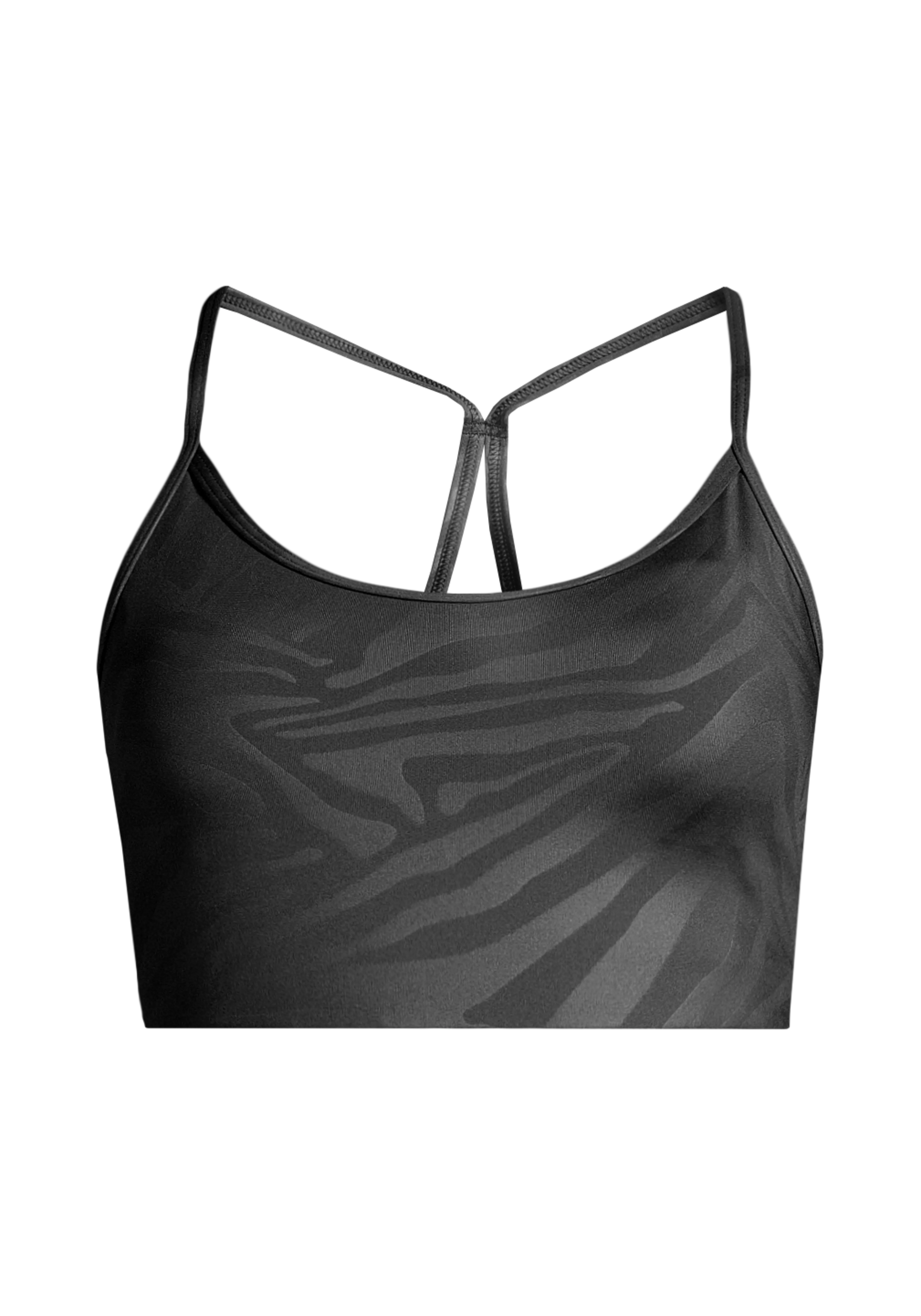 Sleek Strappy Sports Bra Printed