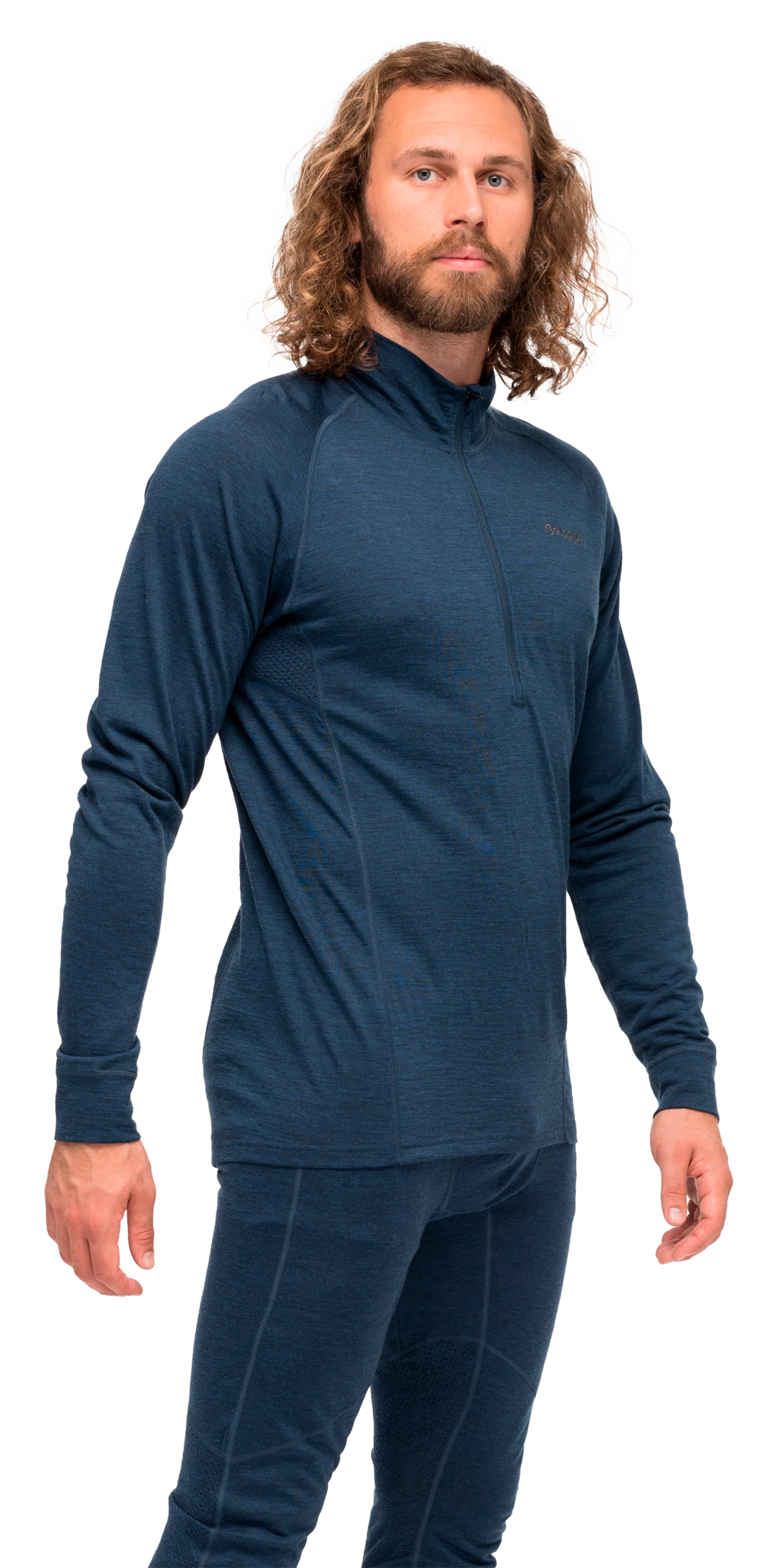 Inner:Pure Merino Half Zip Men