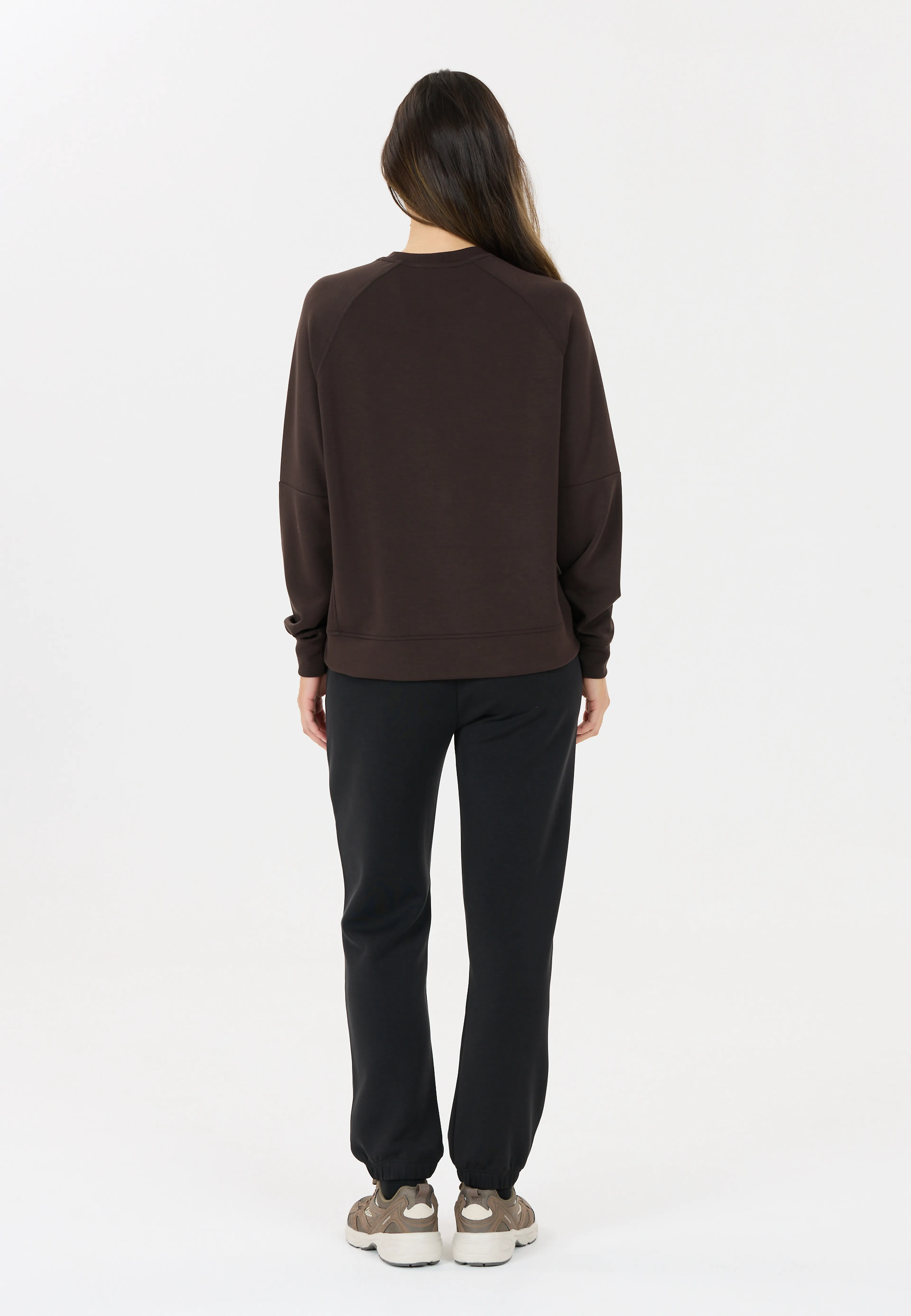 Jacey W Crew Neck treningsgenser dame