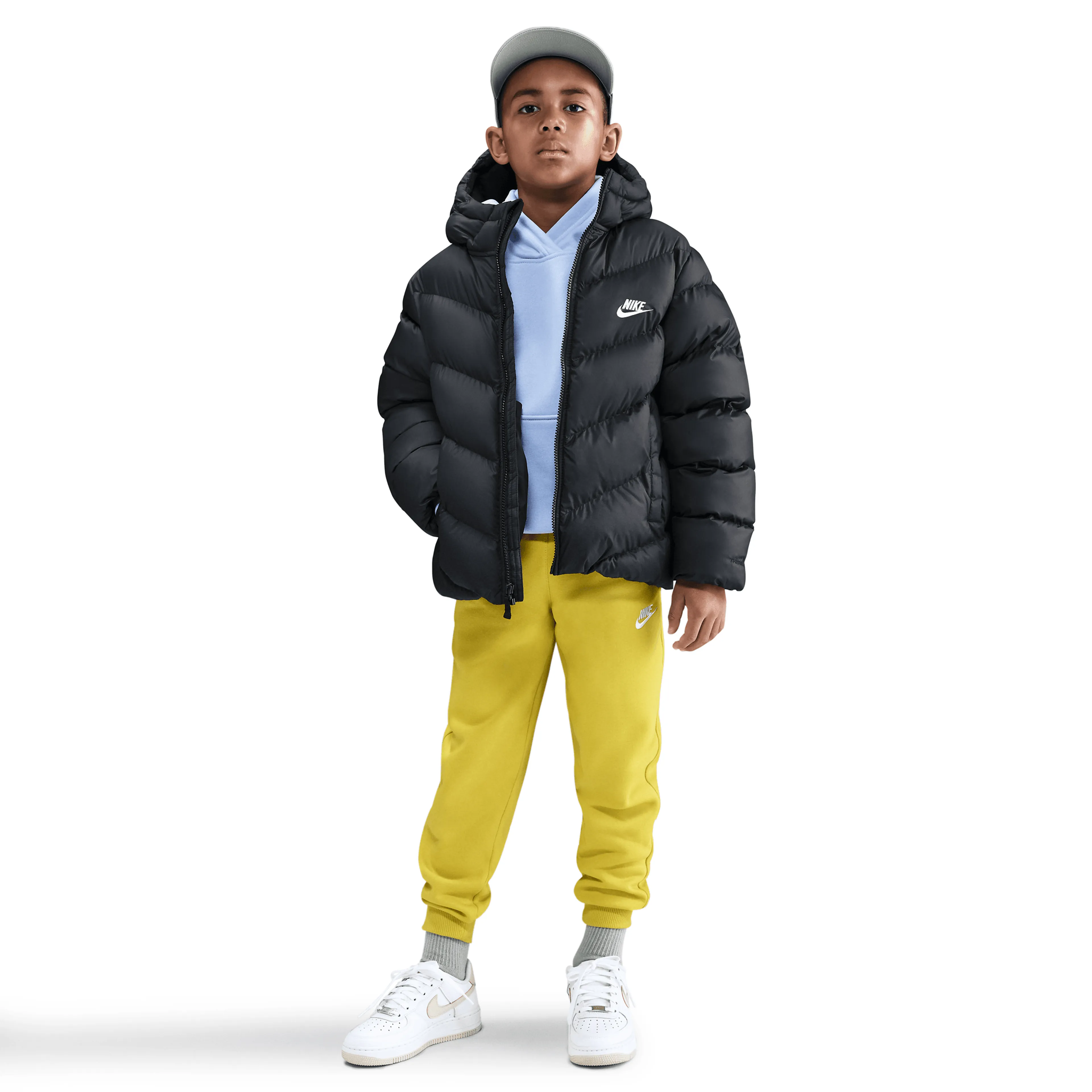 Sportswear All Day Play Big Kids' Therma-FIT Loose-Fit Puffer Jacket