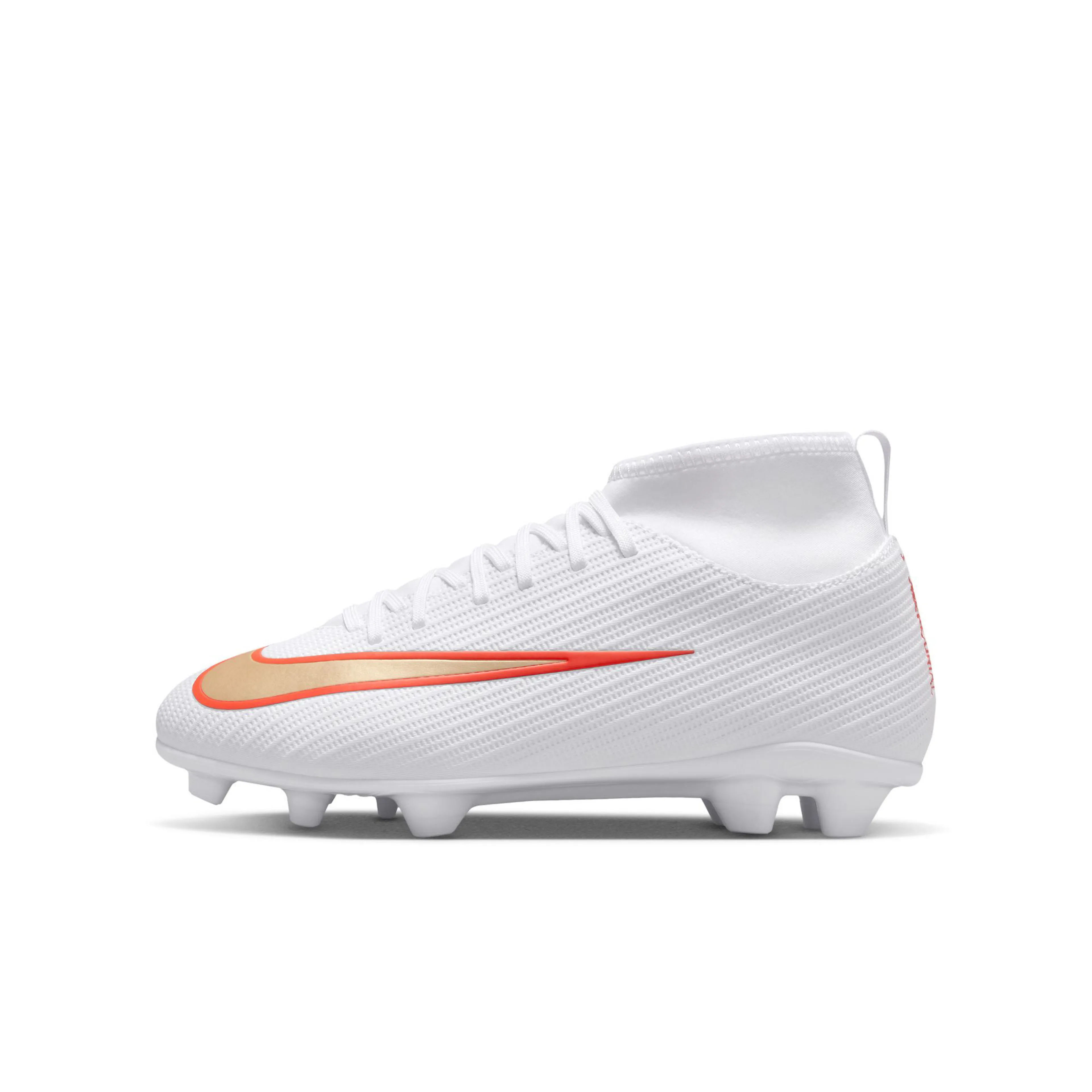 Jr. Mercurial Superfly 11 Club Big Kids' Multi-Ground High-Top Fotballsko Gress/Kunstgress
