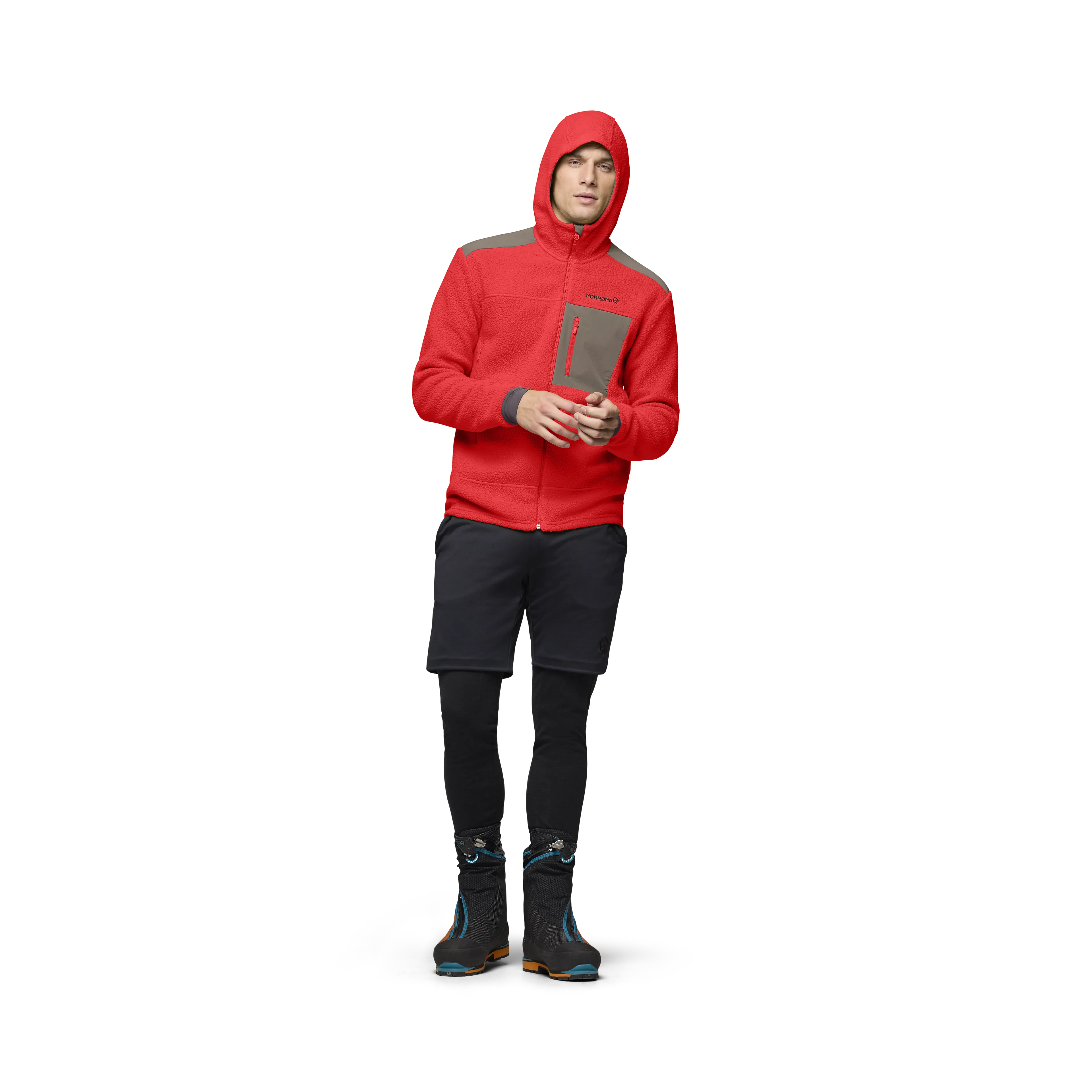 trollveggen warm3 Zip Hood M's