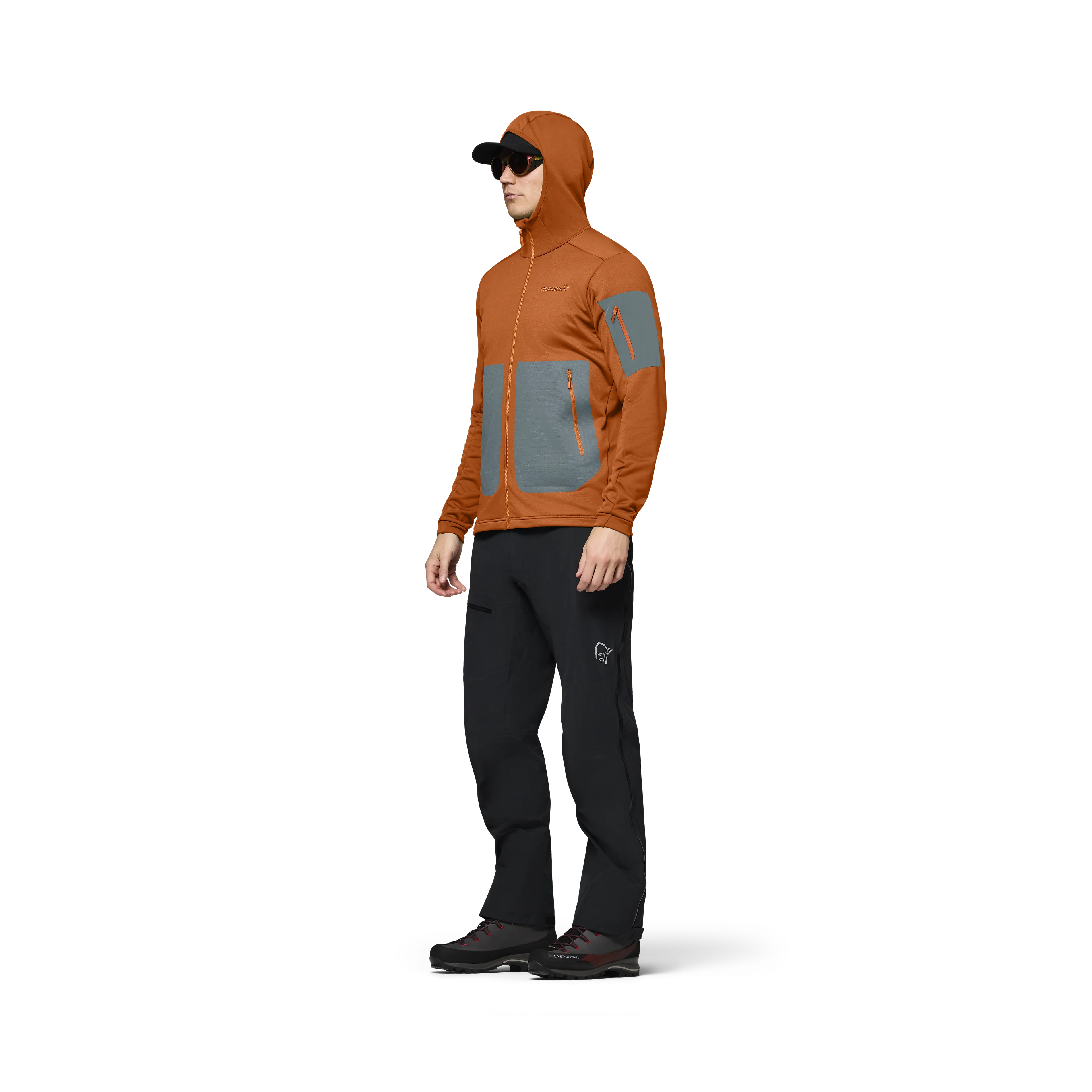 falketind warm2 stretch Hood M's